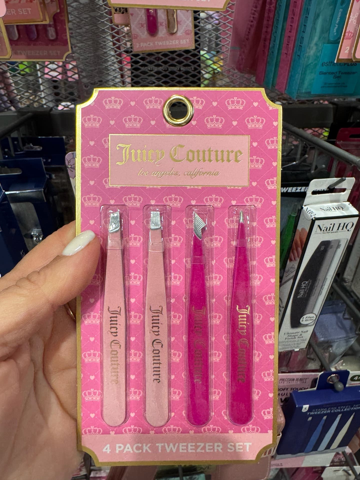 Juicy Couture Tweezer Set