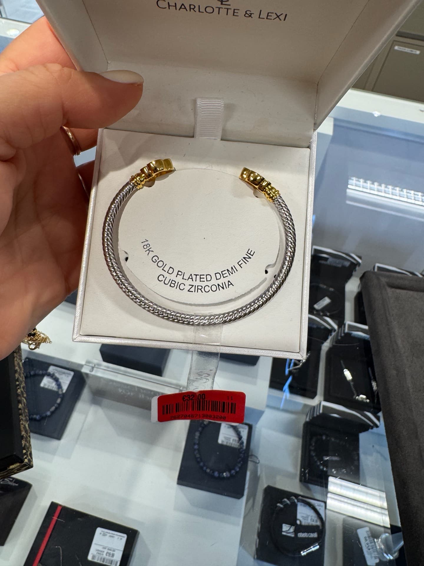 Elegant Gold-Plated Bracelet