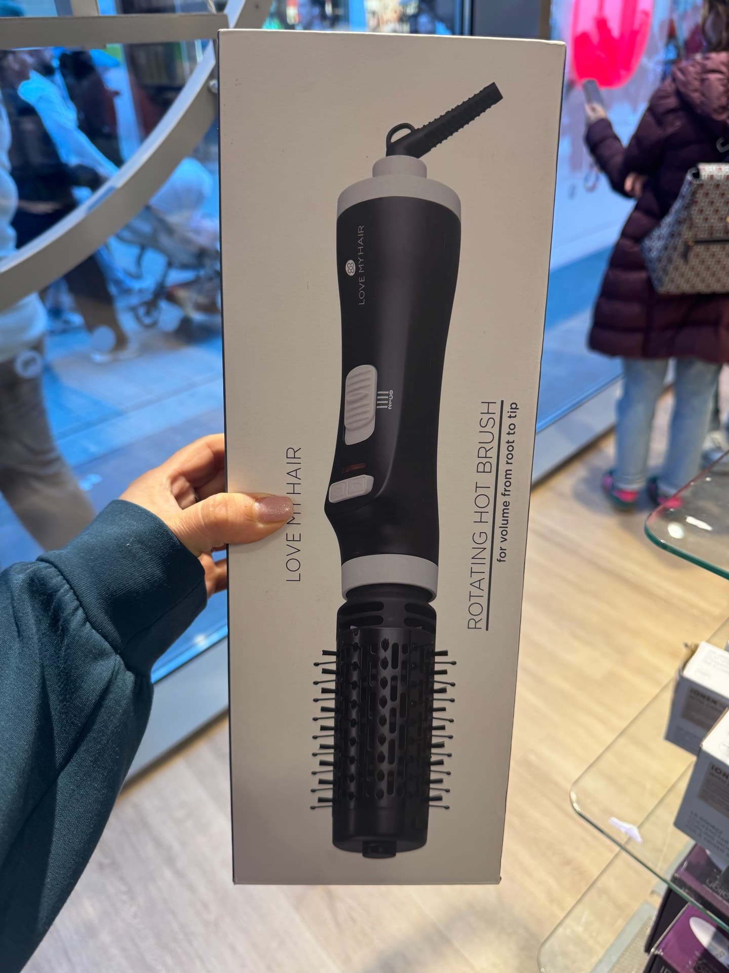 Love My Hair Rotating Hot Brush