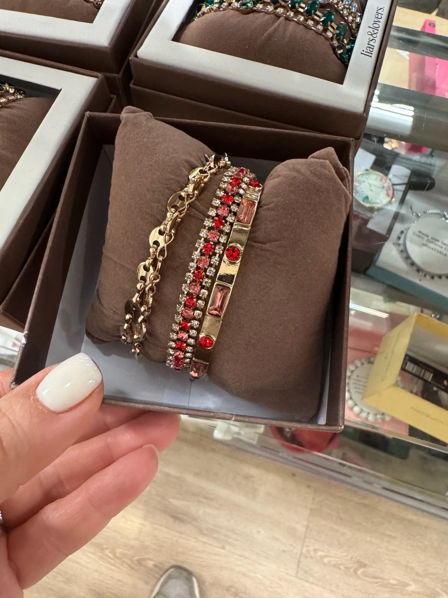 Sparkling Bracelet Set