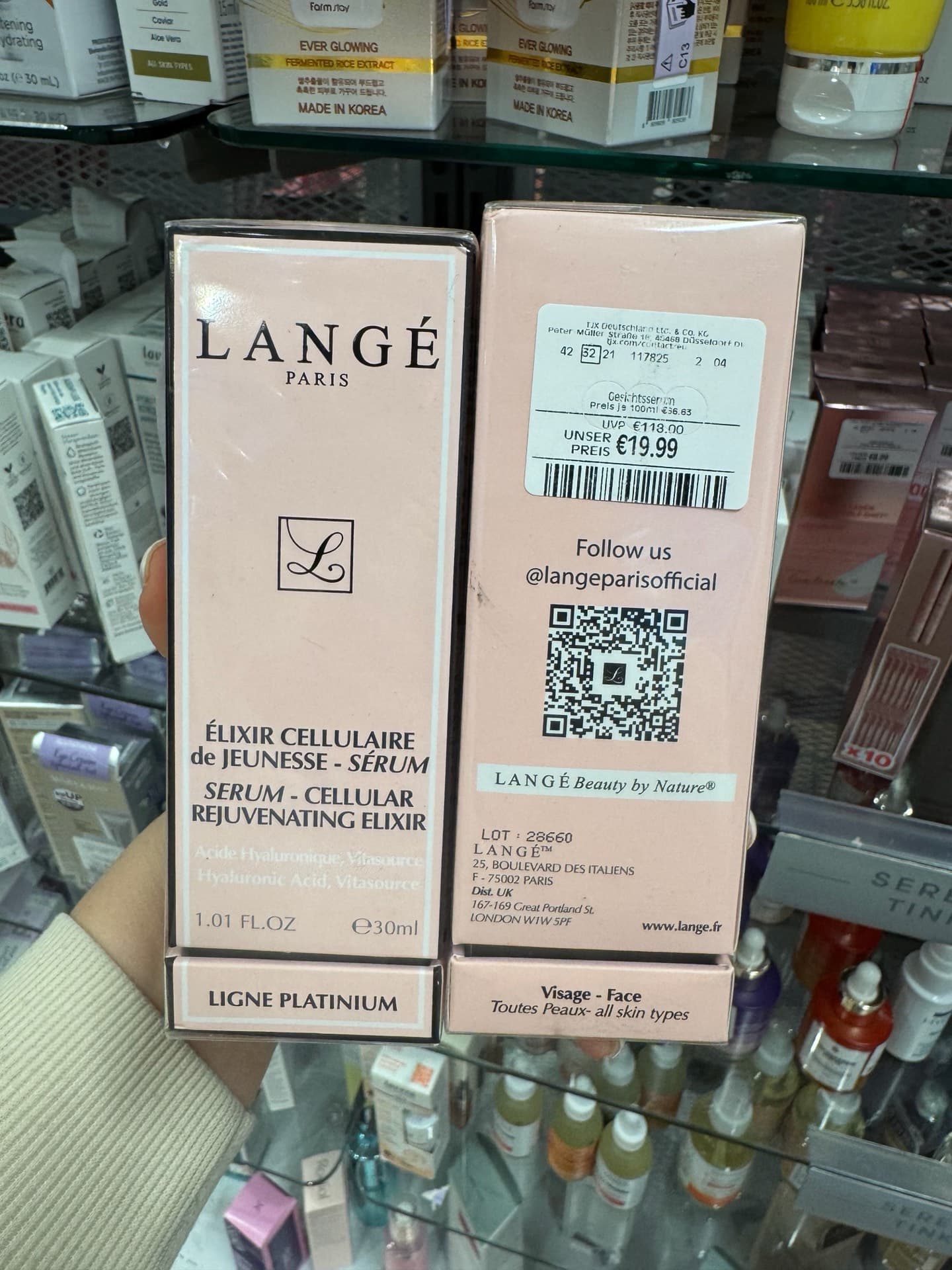 Langé Cellular Rejuvenating Elixir