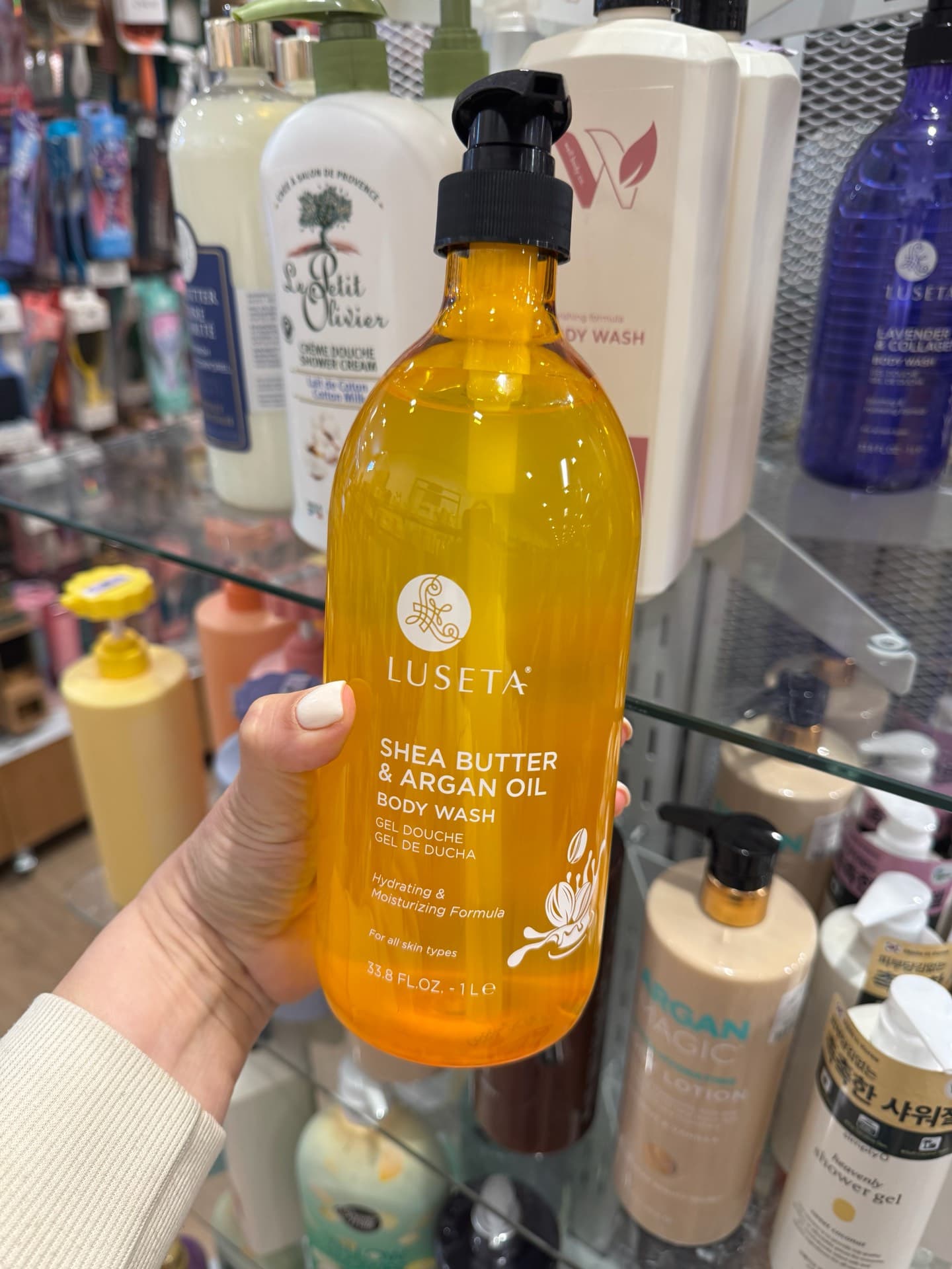 Luseta Shea Butter & Argan Oil Body Wash