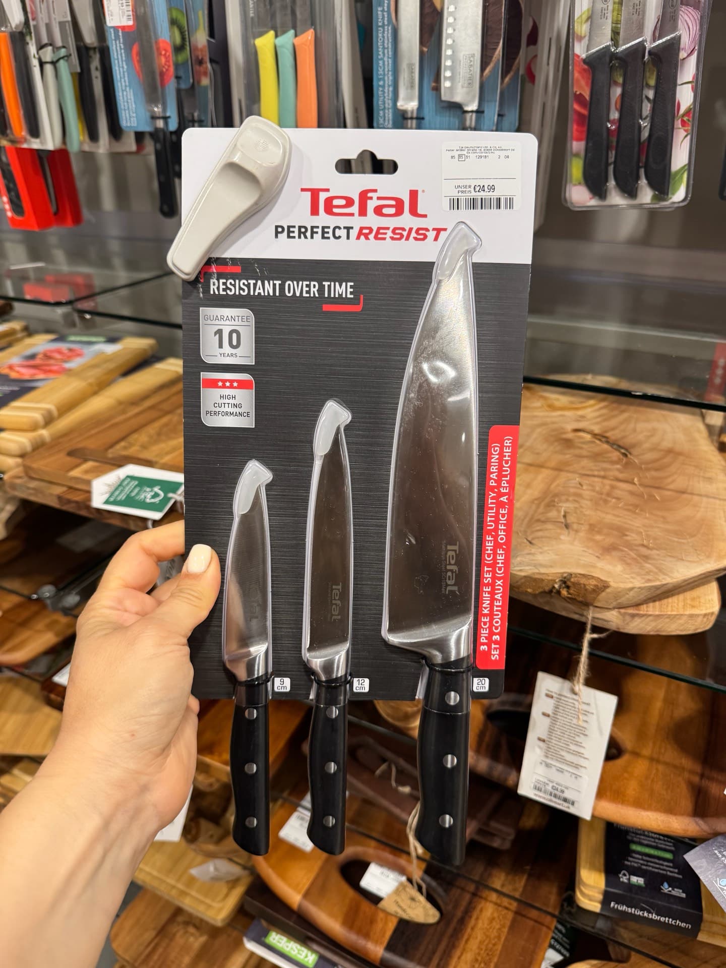 Tefal Perfect Resist Knife Set
