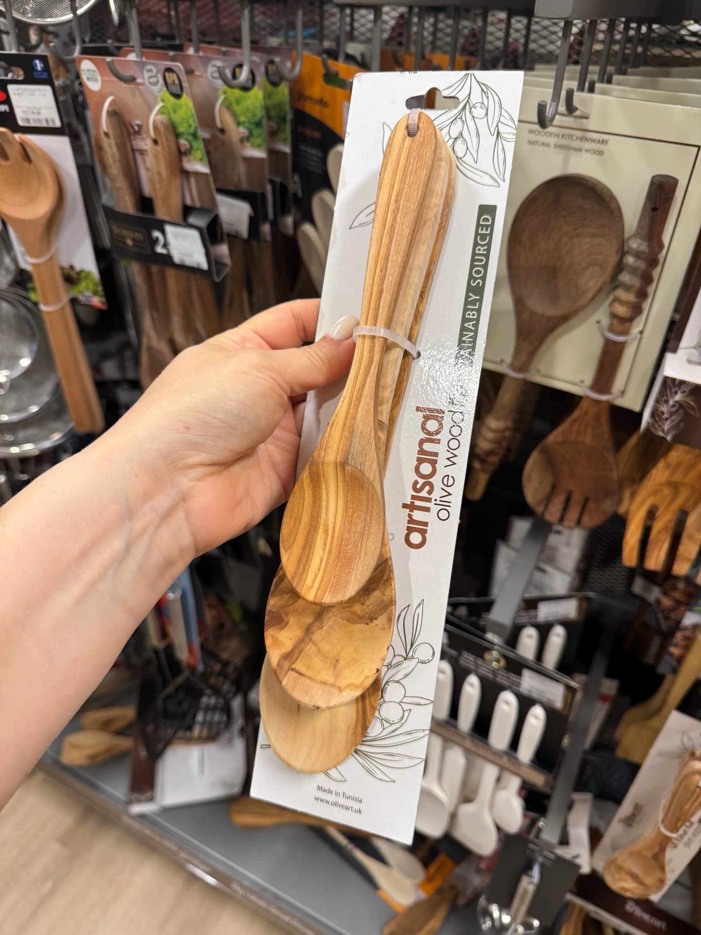 Artisan Olive Wood Utensils