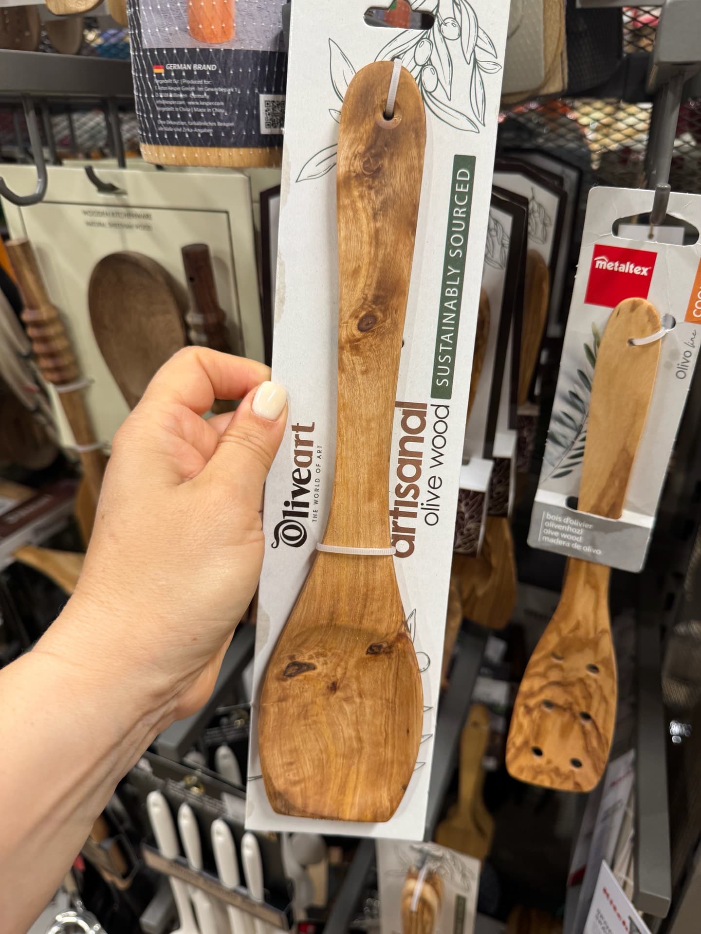 Artisan Olive Wood Spoon