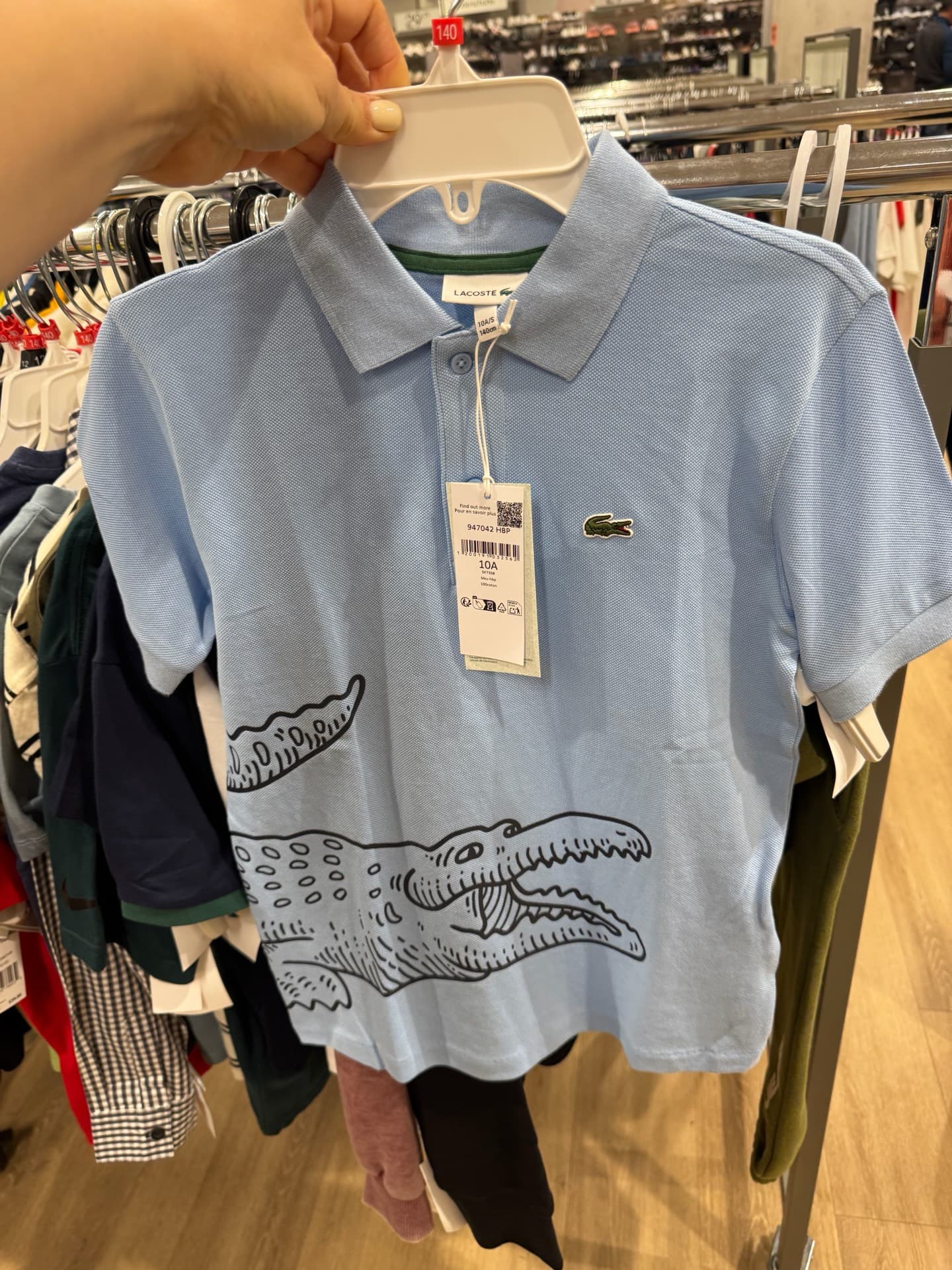Lacoste Graphic Polo Shirt