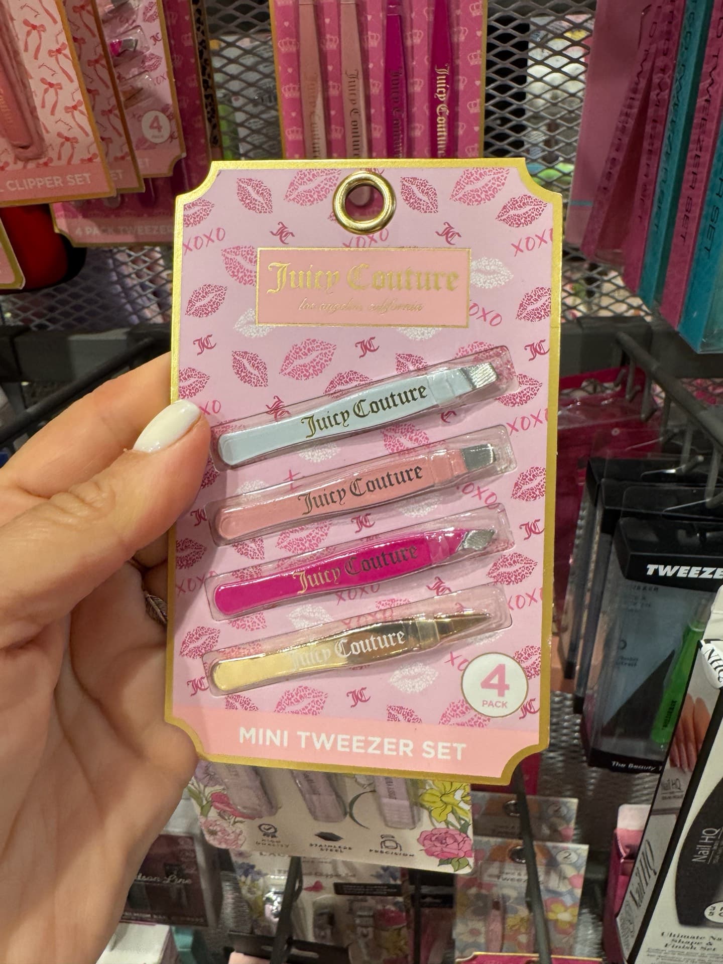 Juicy Couture Mini Tweezer Set