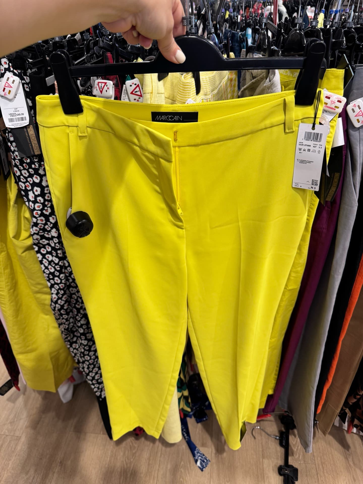 Bright Yellow Trousers