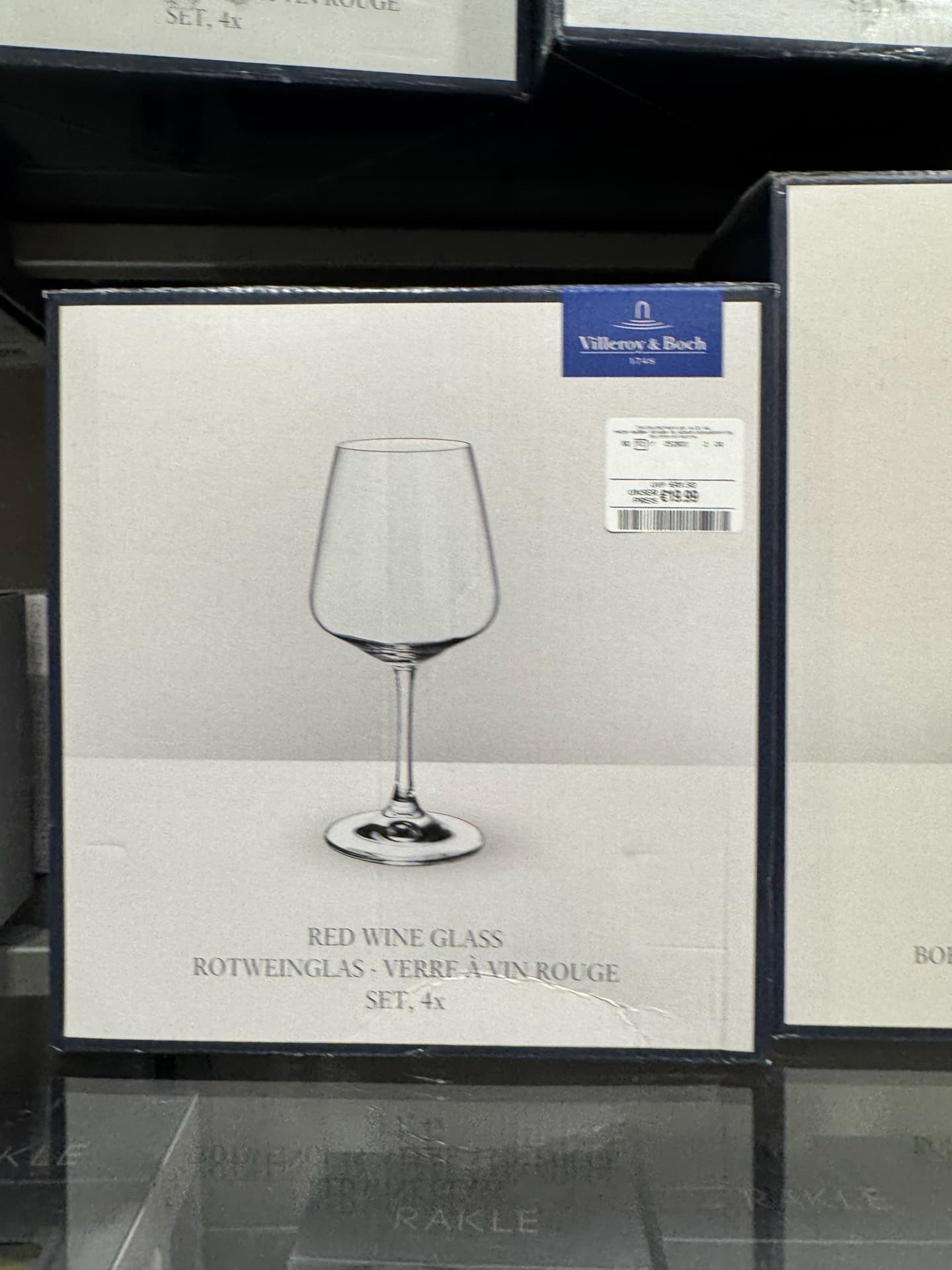 Elegant Red Wine Glass Set