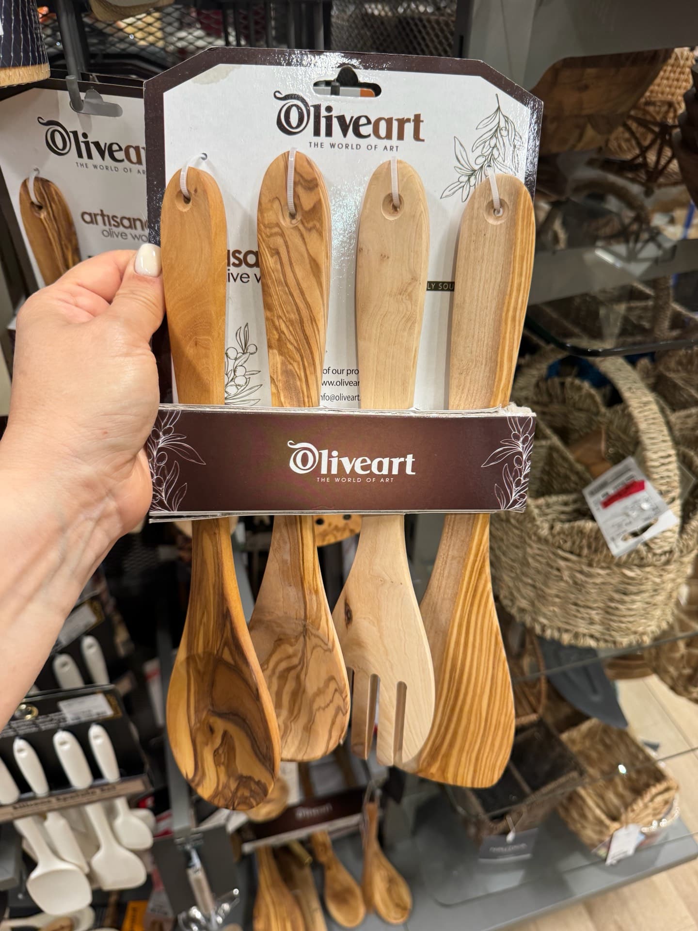 Olivewood Kitchen Utensils