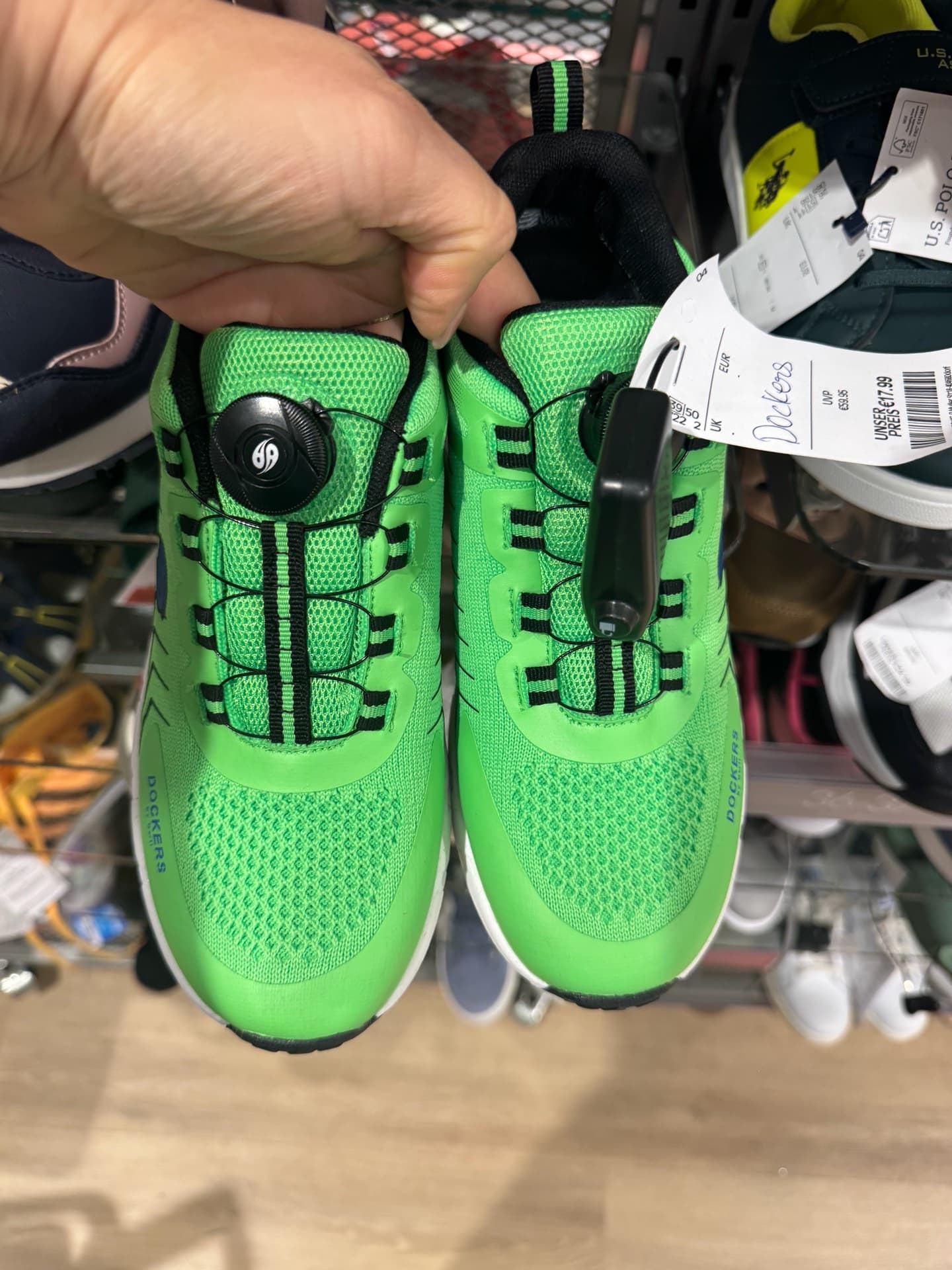 Vibrant Green Sneakers