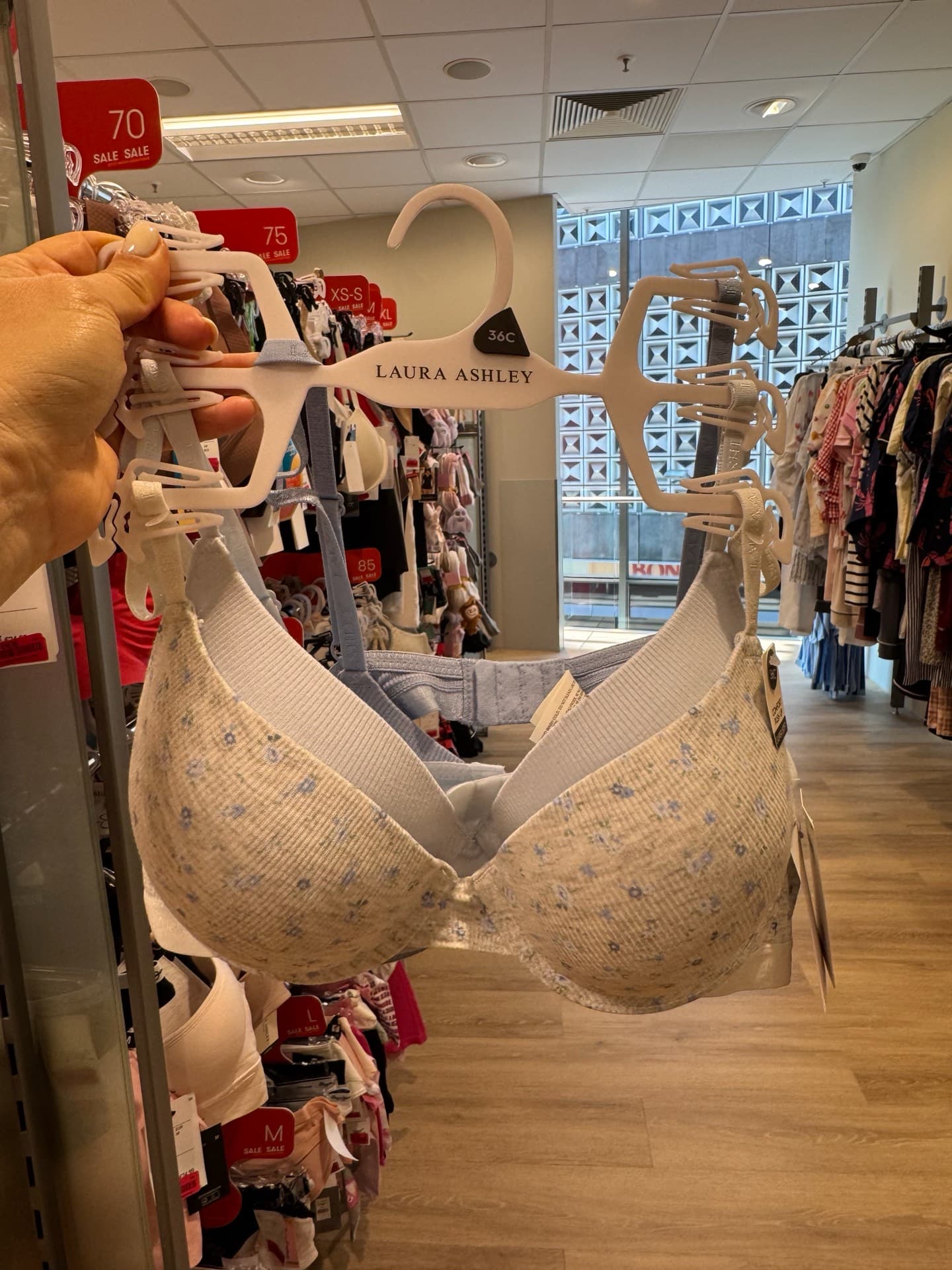 Laura Ashley Floral Bra