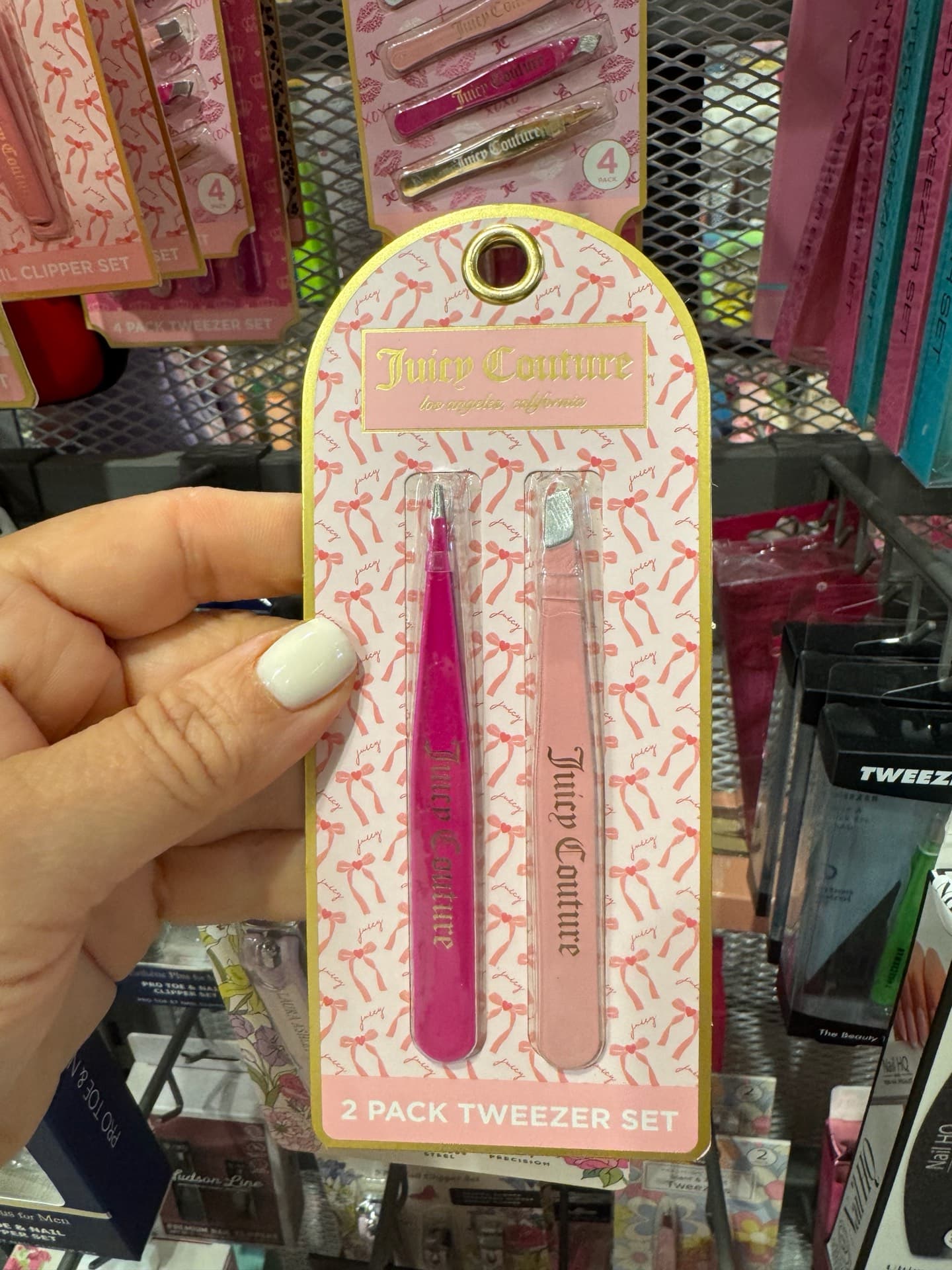 Juicy Couture Tweezer Set