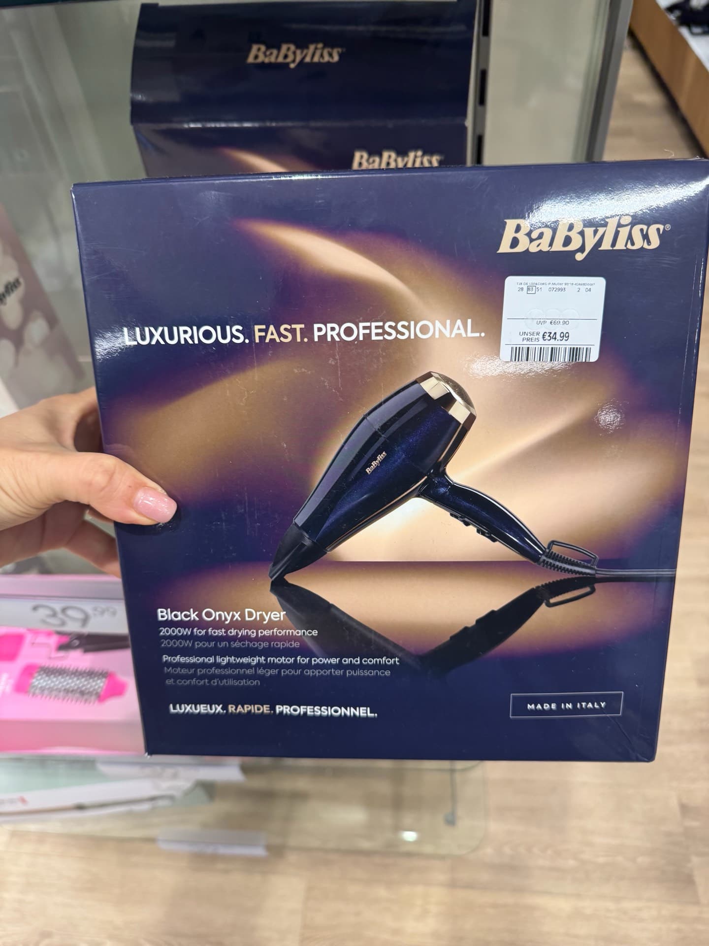 BaByliss Black Onyx Dryer