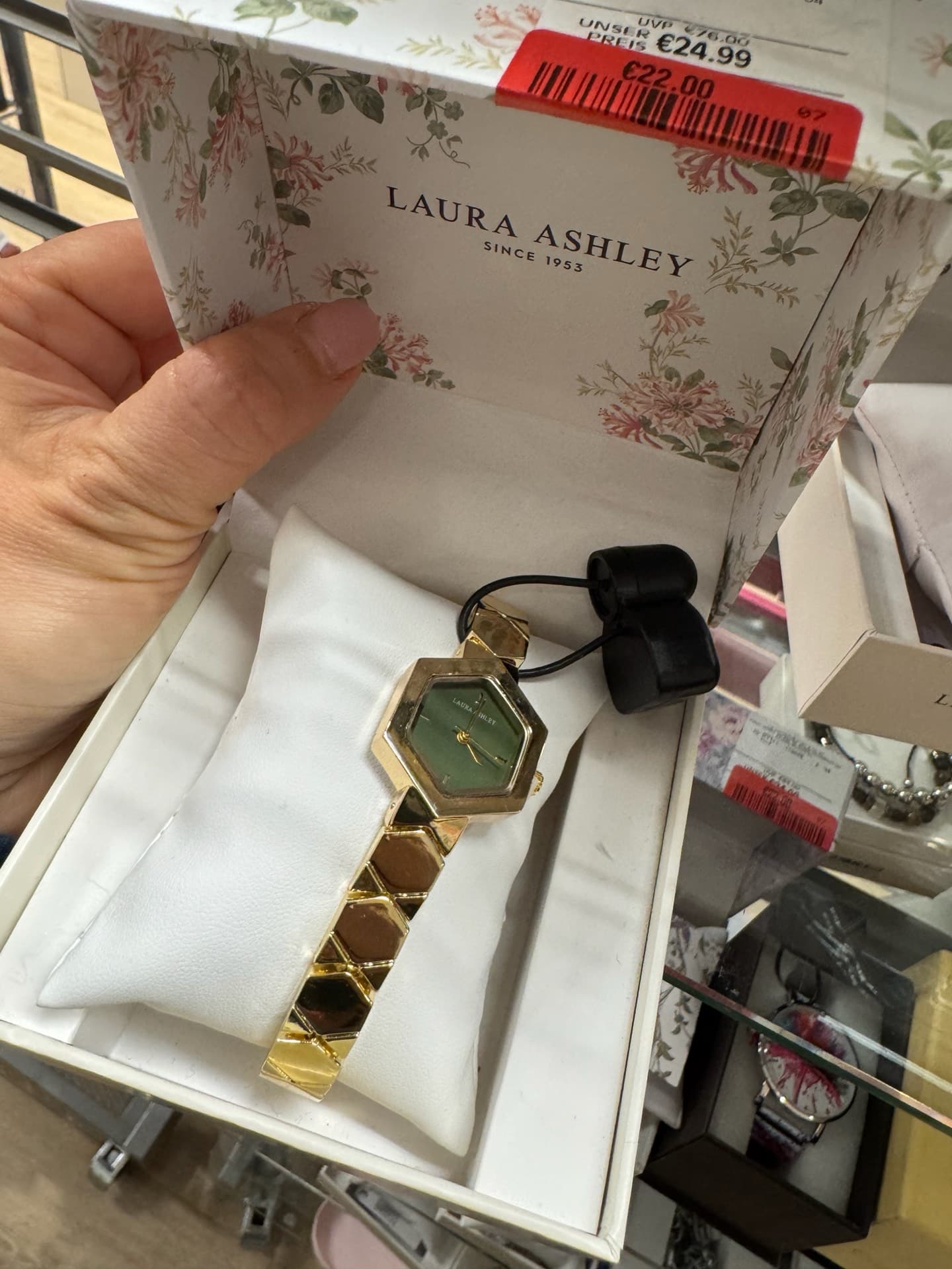 Laura Ashley Hexagon Watch