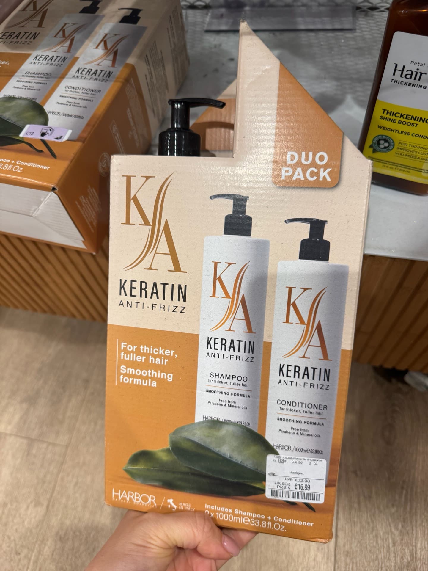 Keratin Anti-Frizz Duo Pack