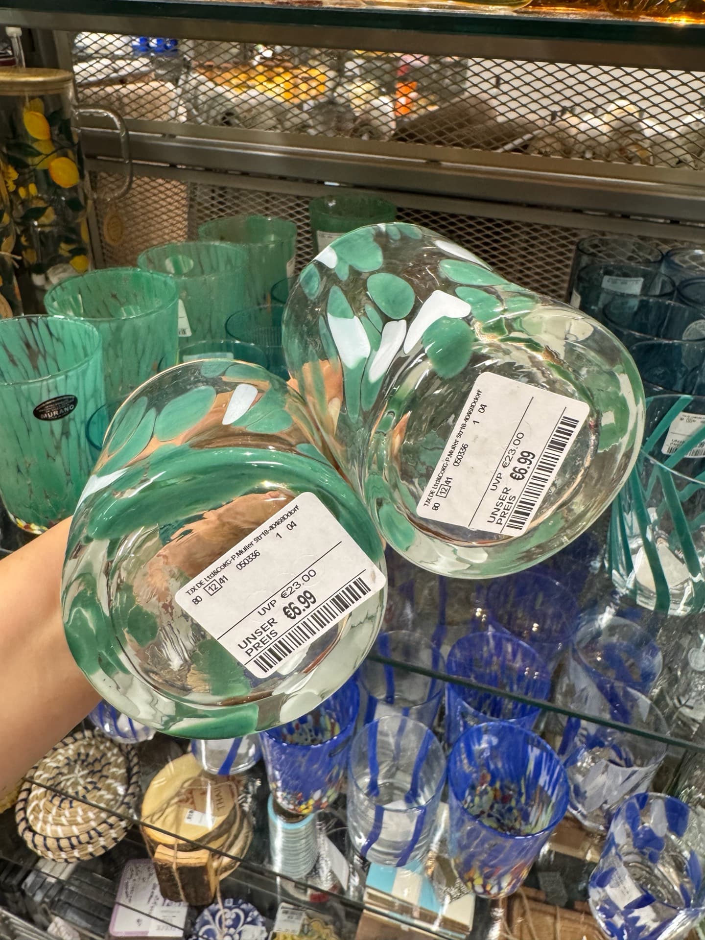 Artisan Glass Tumblers