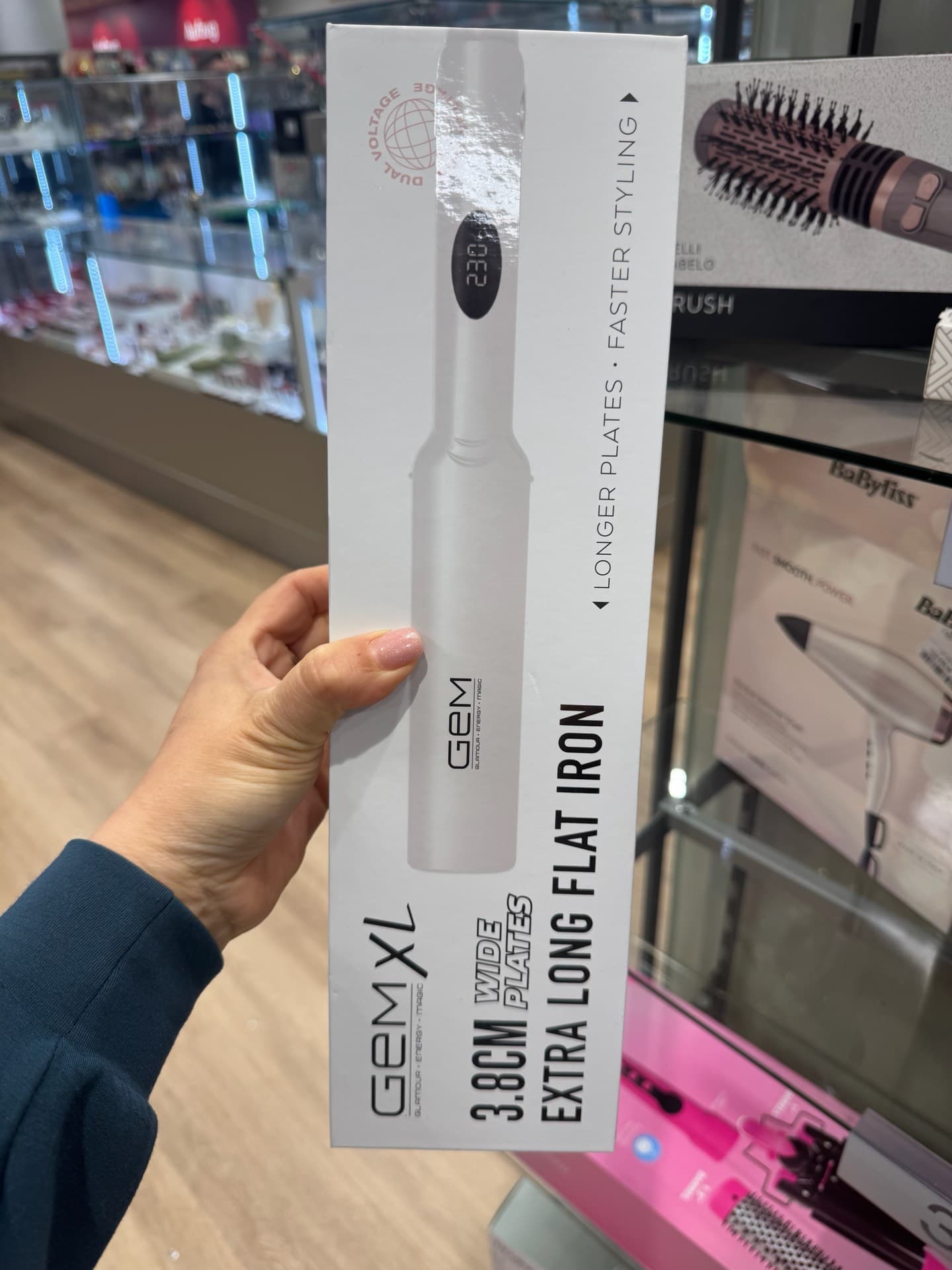 GemXL Extra Long Flat Iron