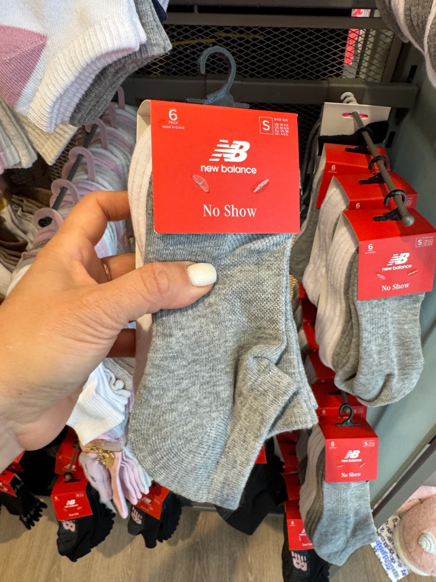 New Balance No Show Socks