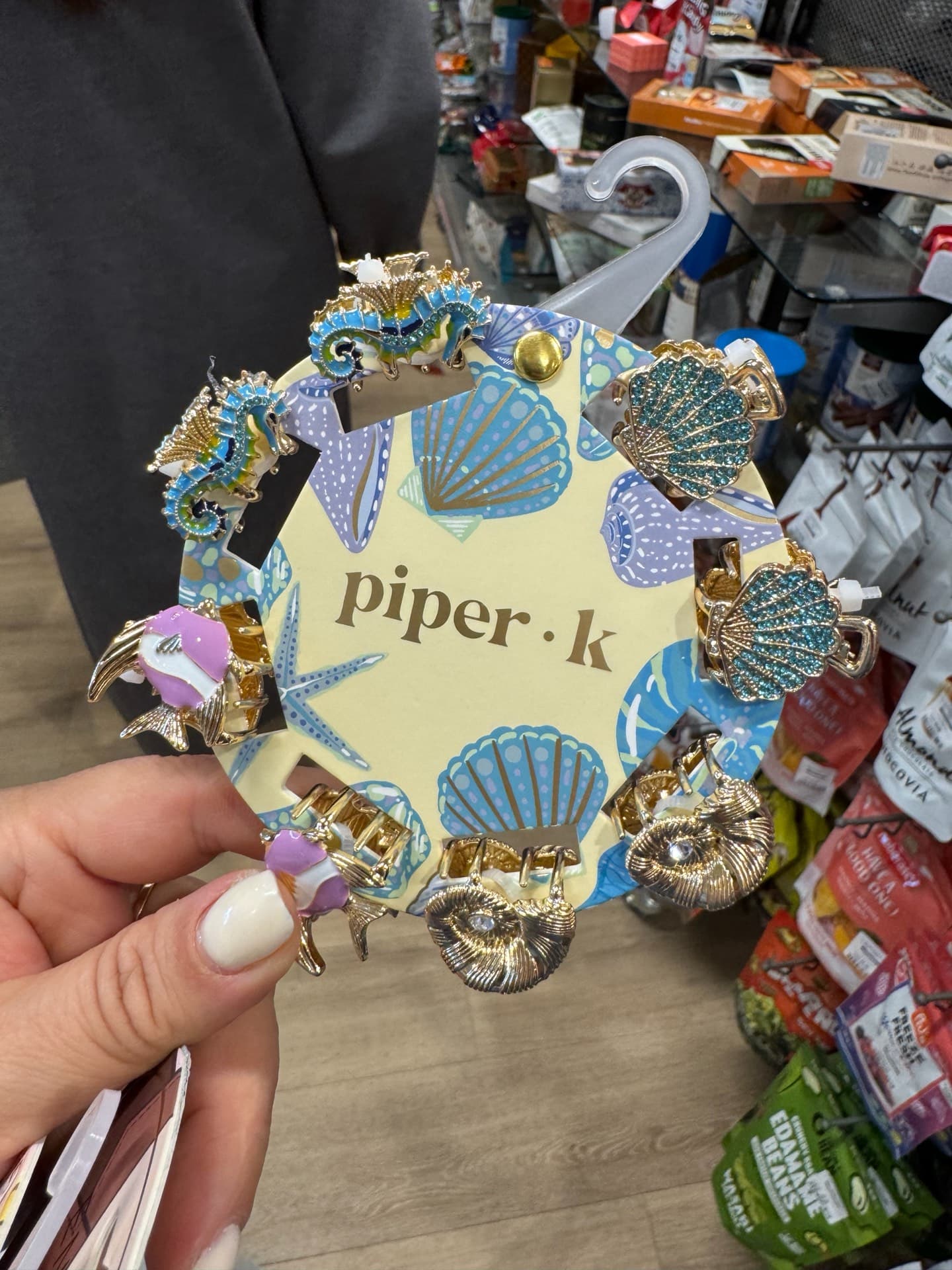 Piper K Ocean-Inspired Hair Clips