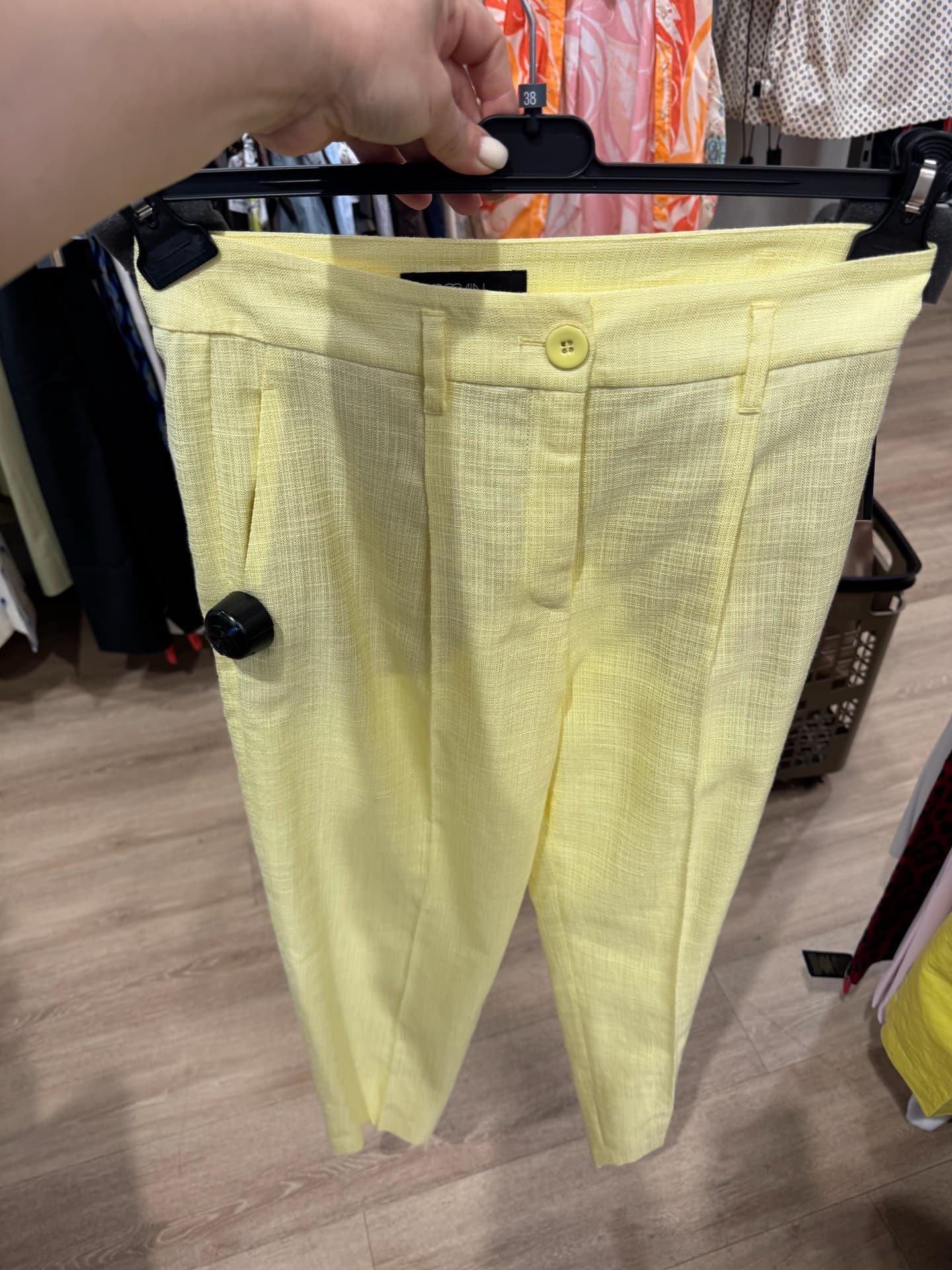 Chic Yellow Trousers