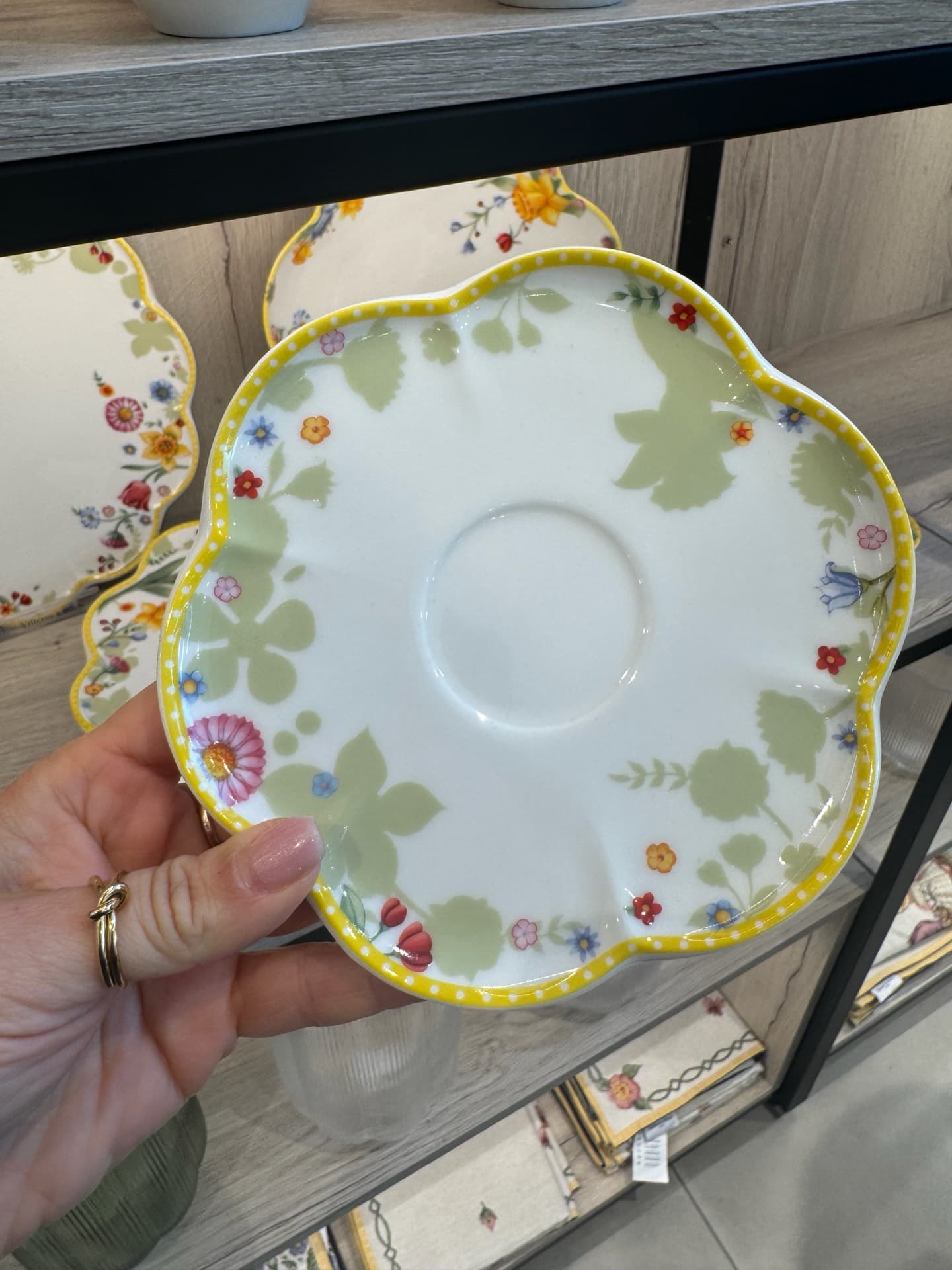 Floral Decorative Plate