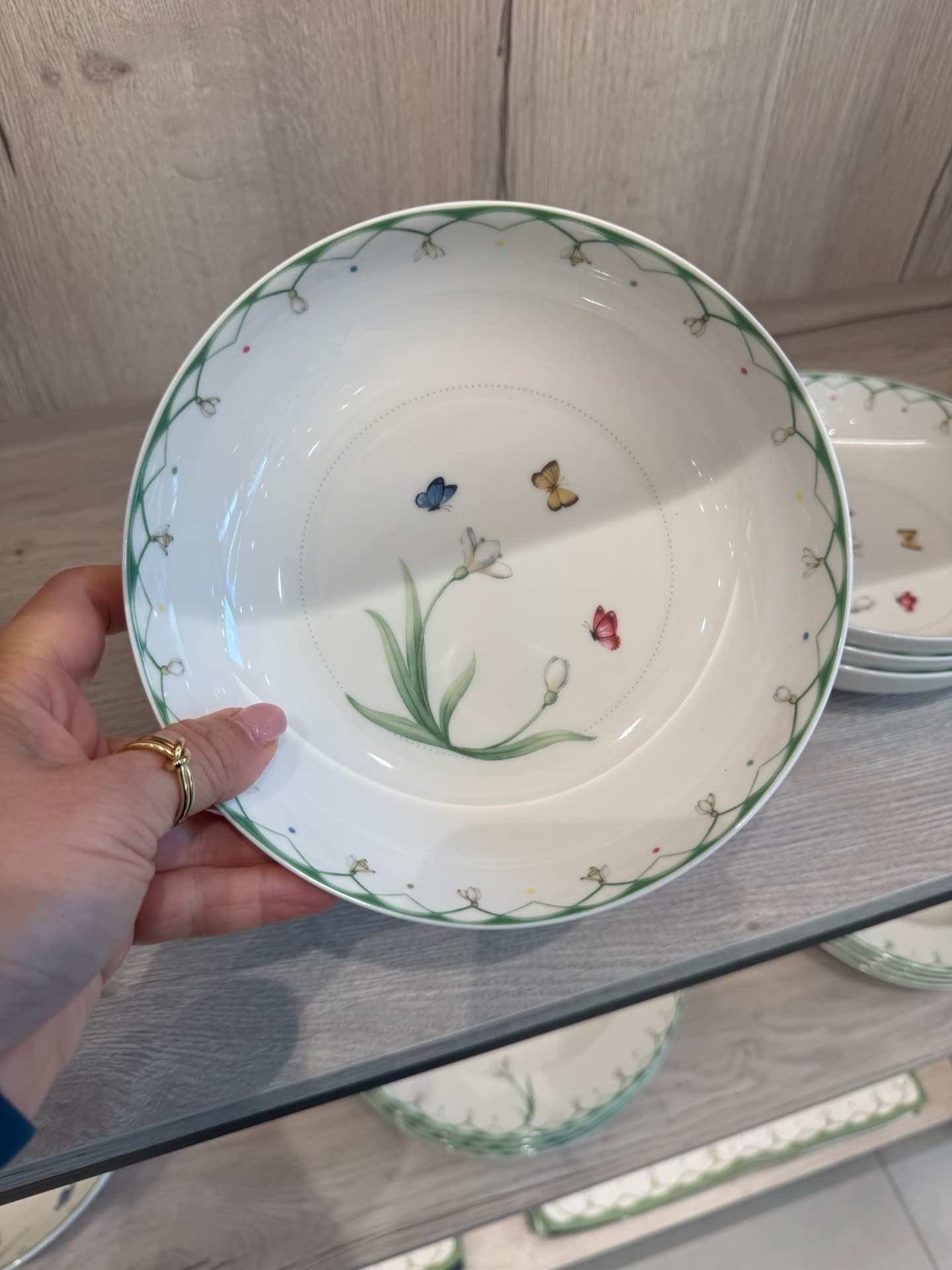 Floral Porcelain Plate