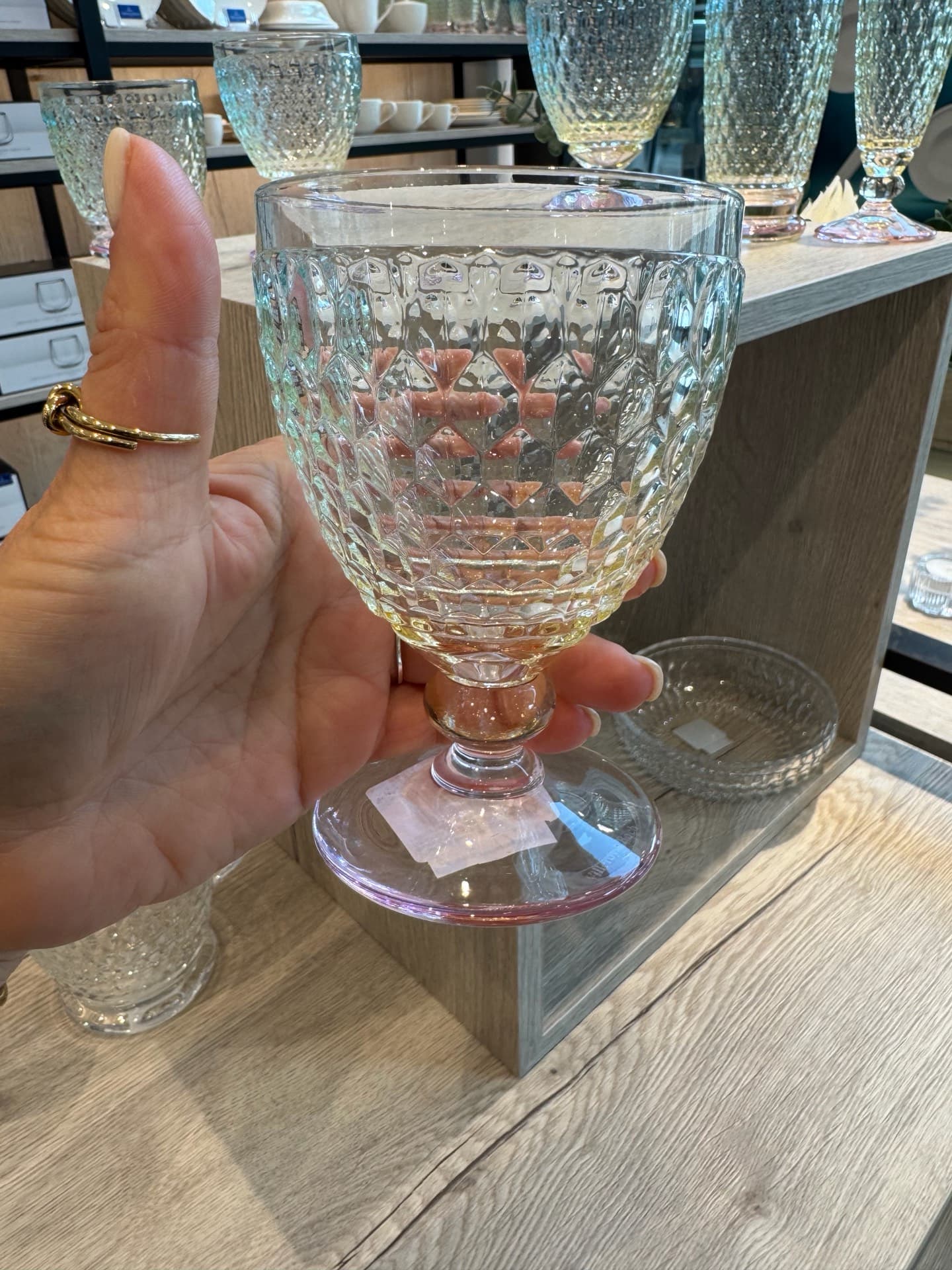 Elegant Crystal Goblet
