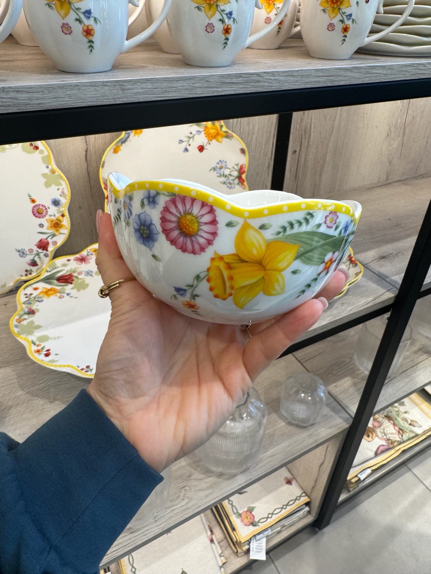 Floral Ceramic Bowl