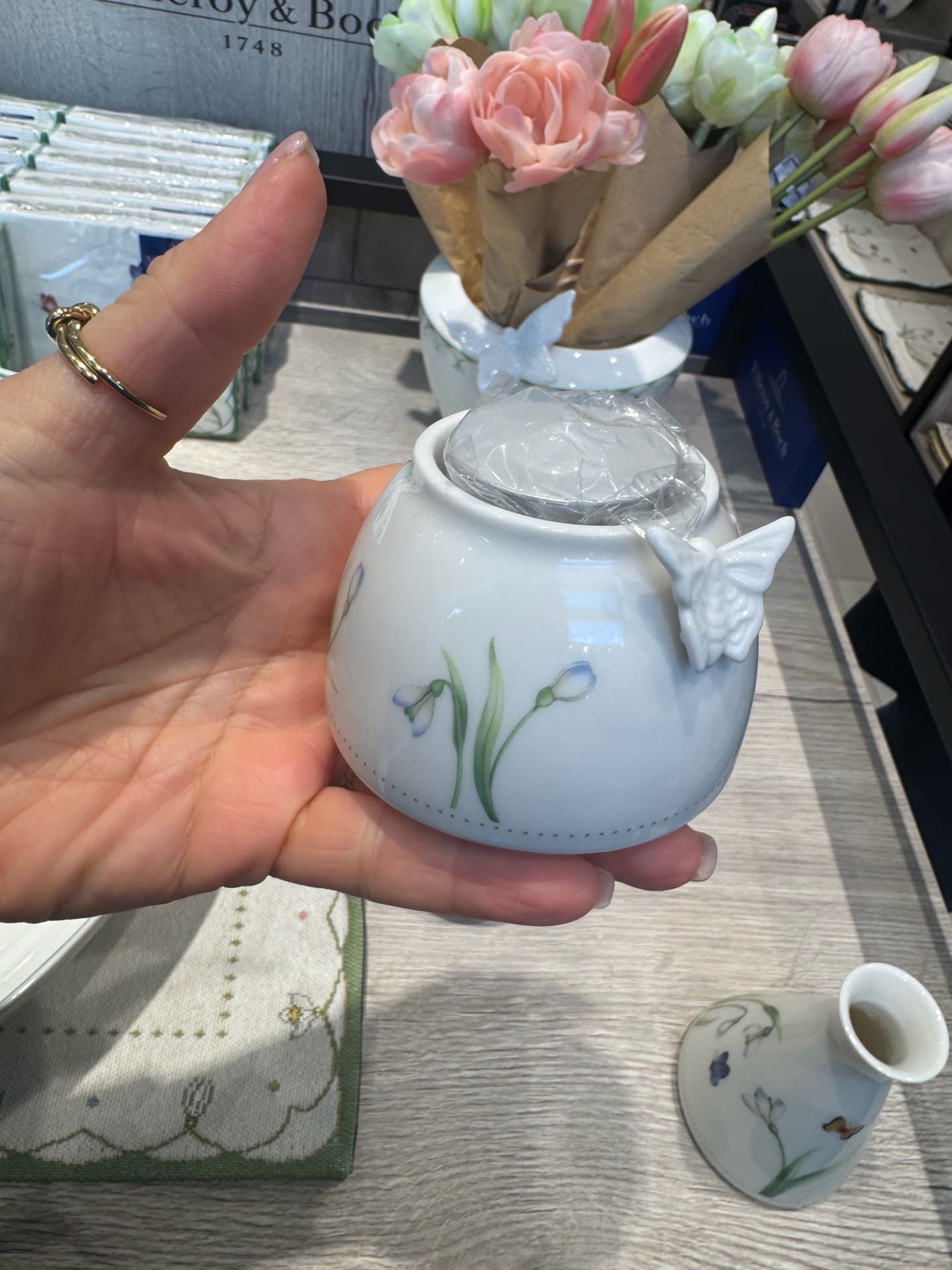Elegant Porcelain Container