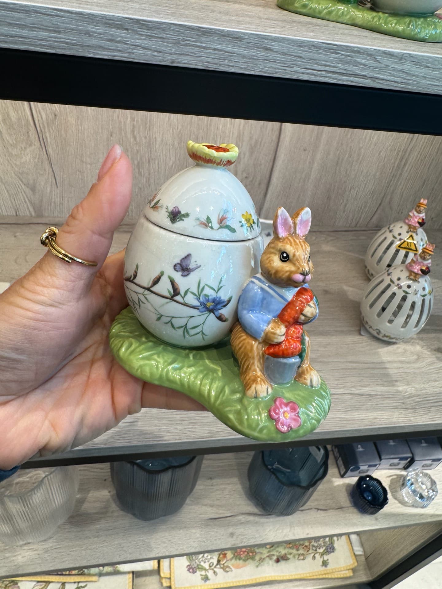 Decorative Bunny Egg Holder