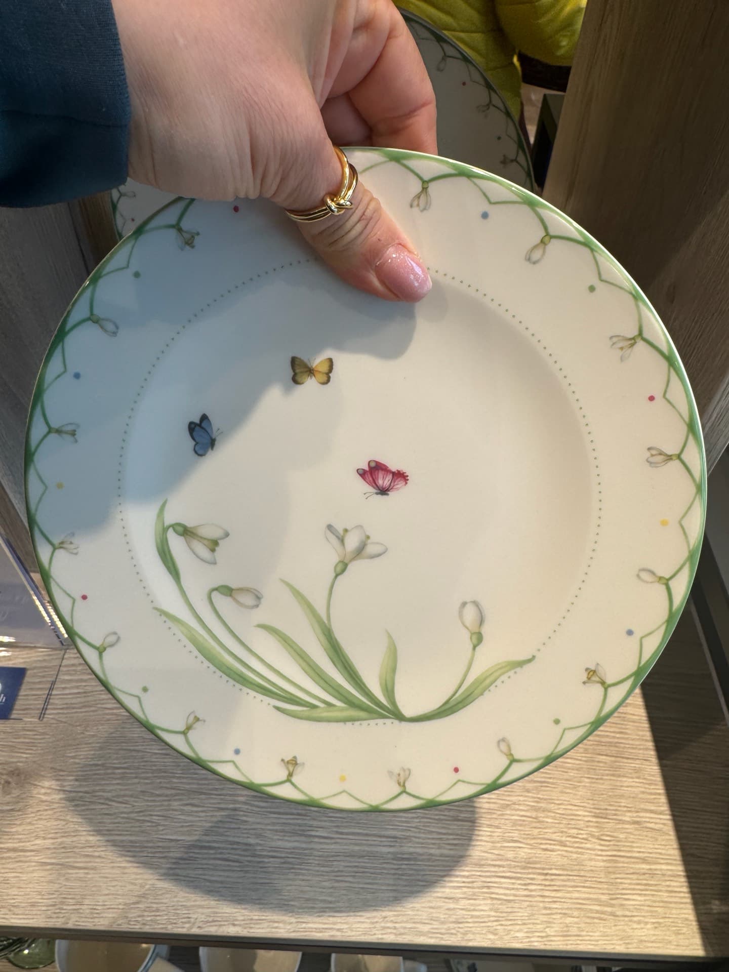 Decorative Butterfly Plate