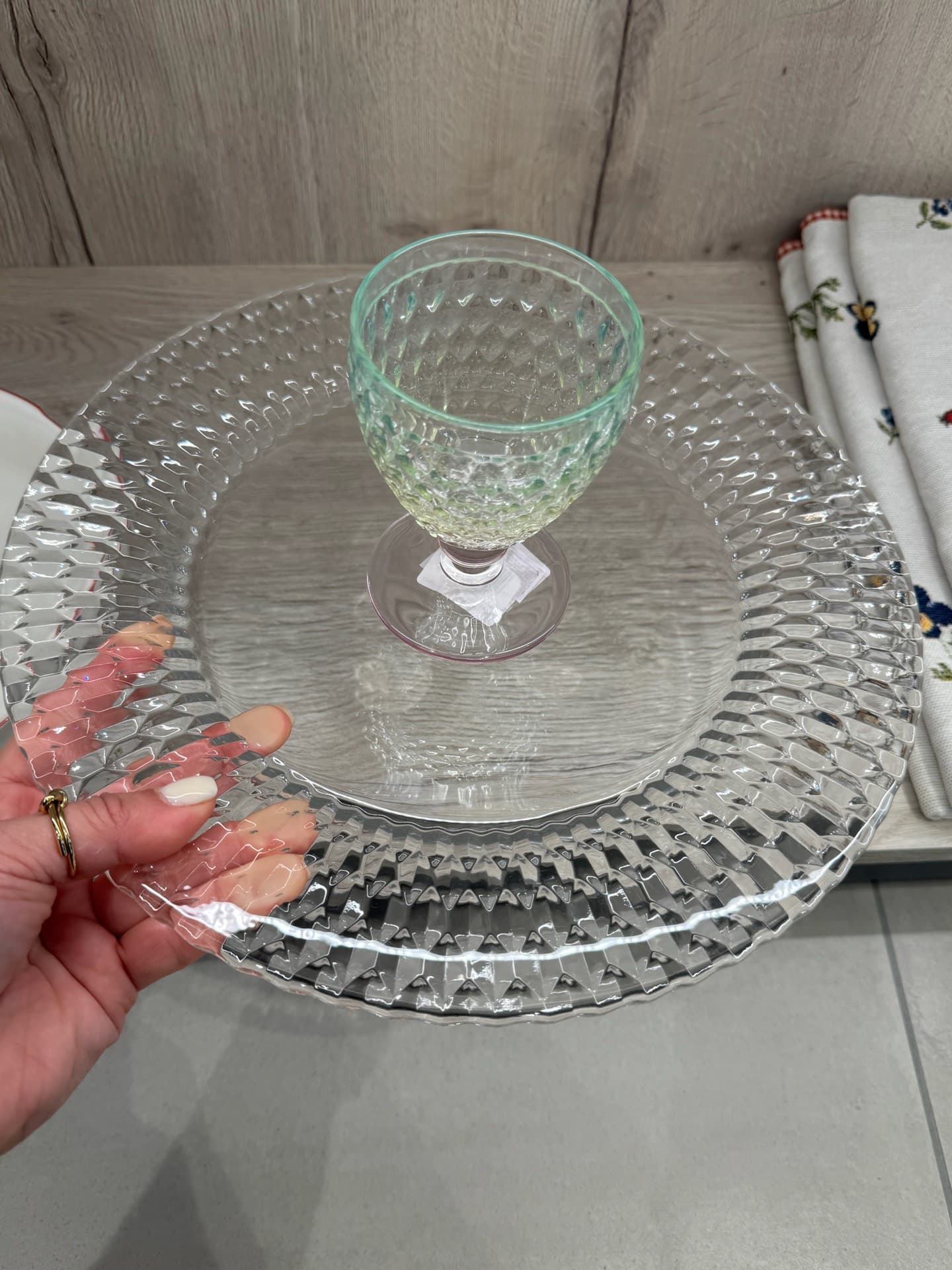 Elegant Crystal Plate