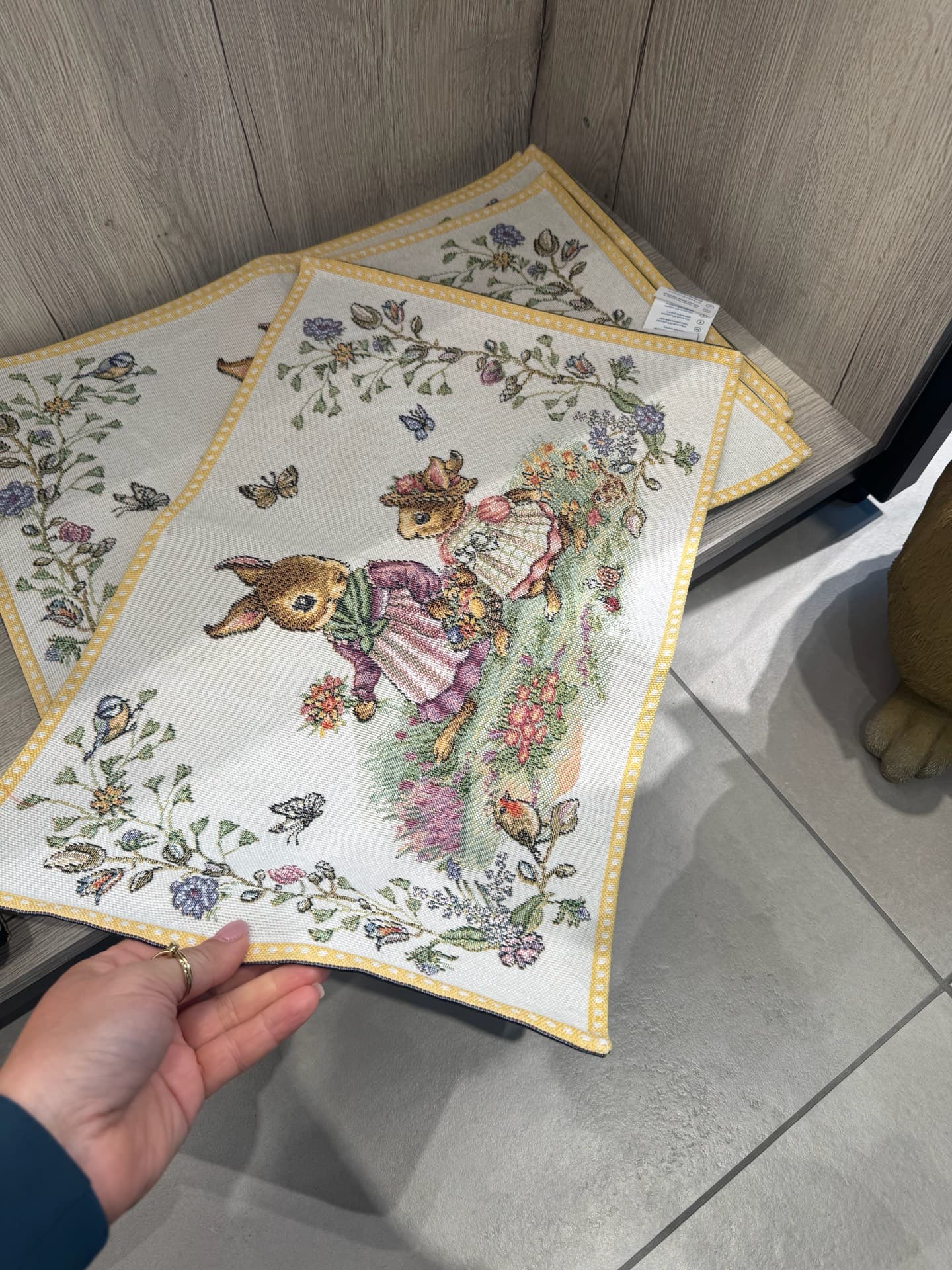 Charming Bunny Tapestry