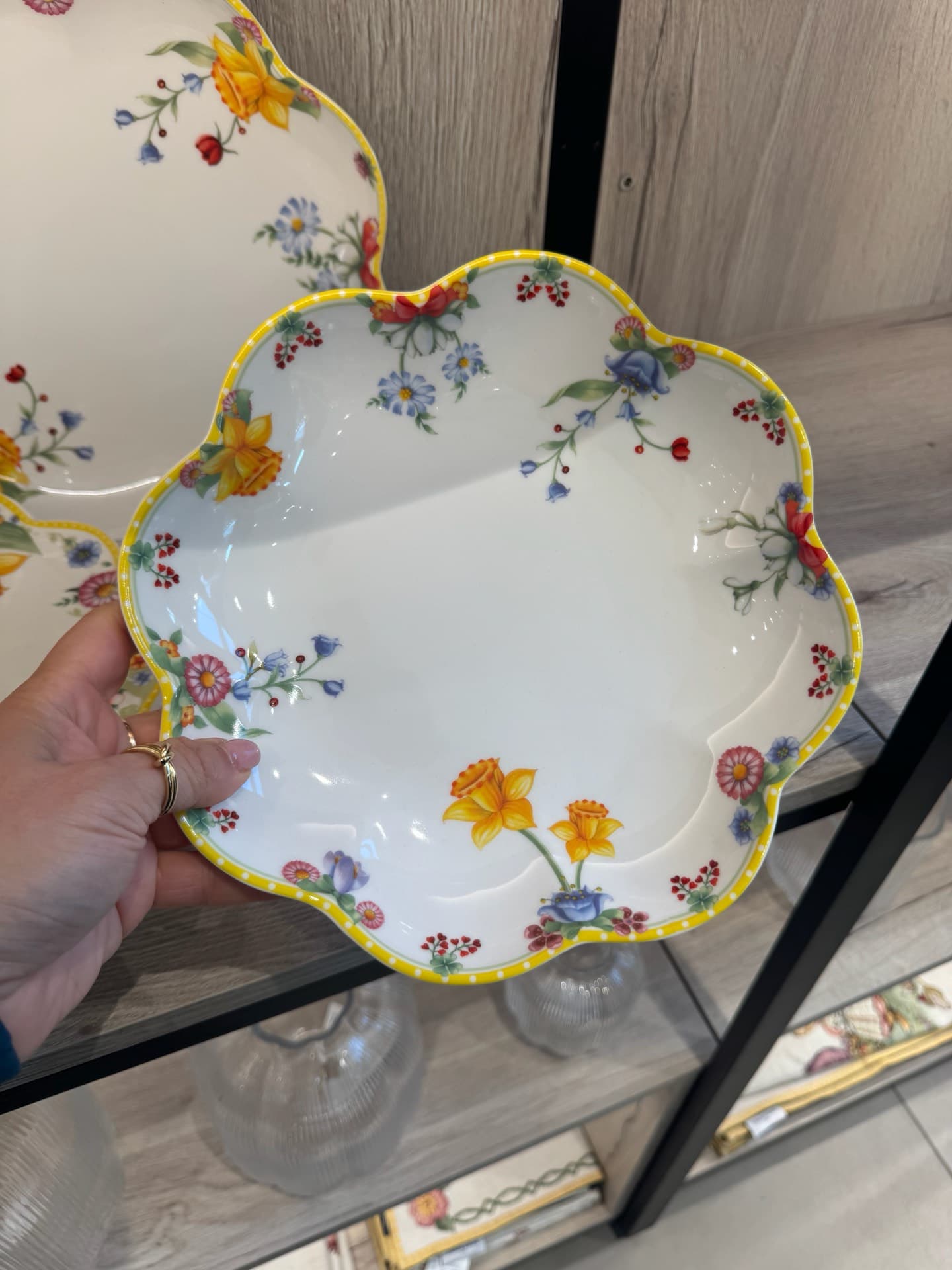 Floral Decorative Plate