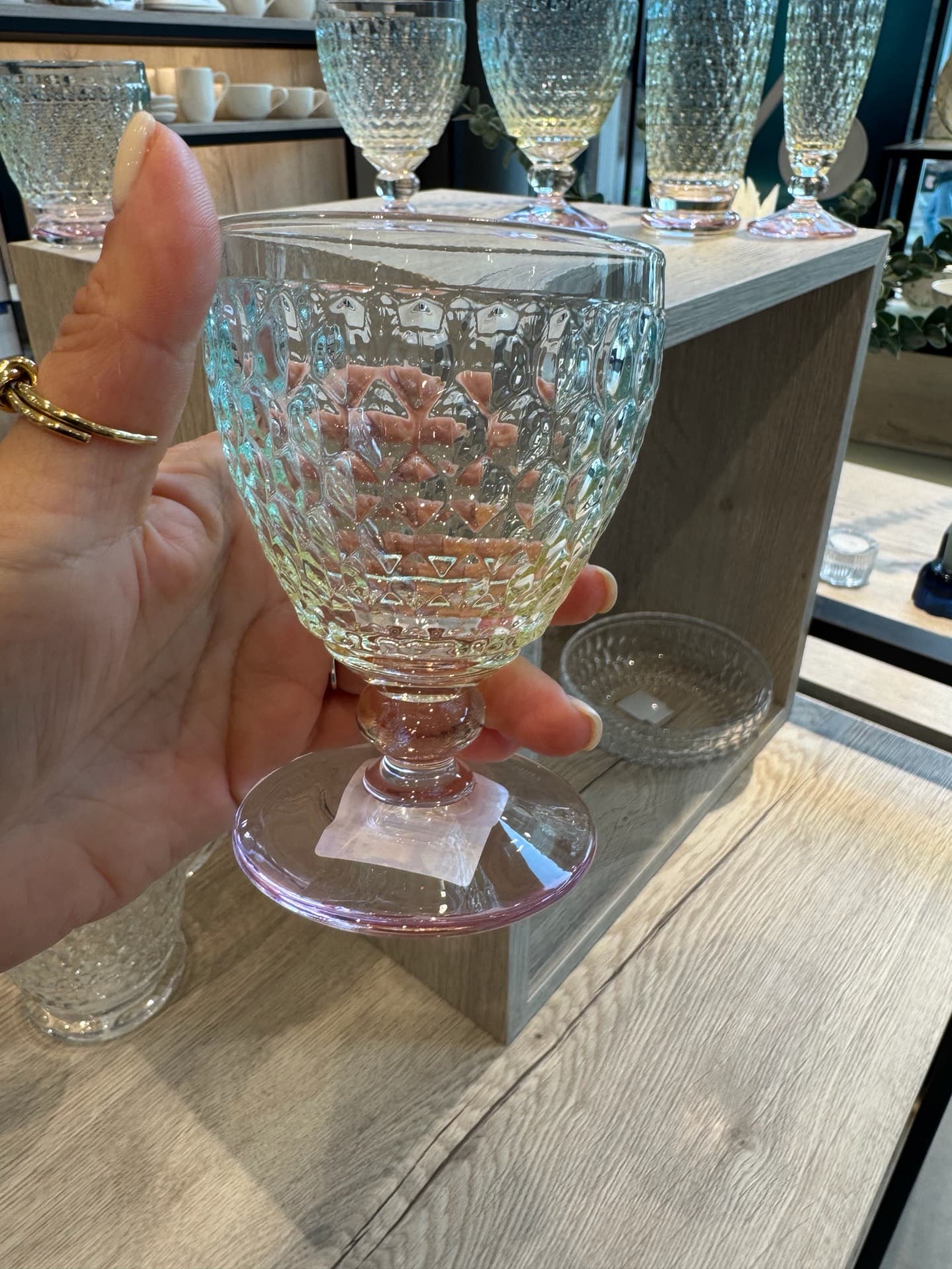 Artisan Glass Goblet