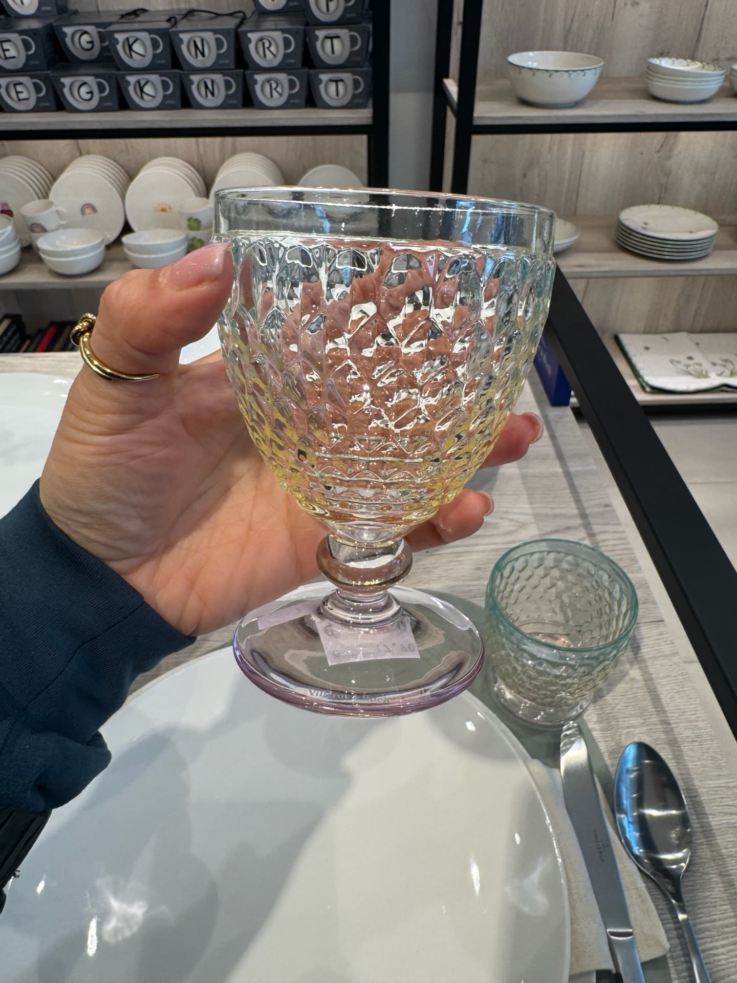 Elegant Glass Goblet
