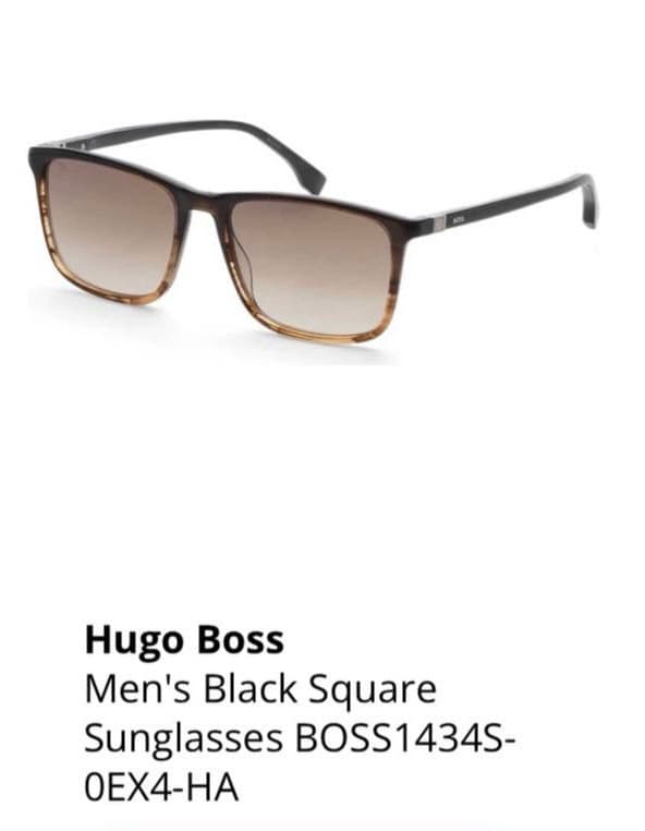 Hugo Boss Square Sunglasses