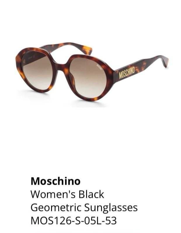 Moschino Women's Geometric Sunglasses