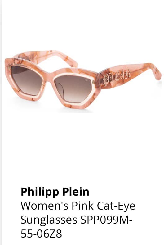 Philipp Plein Cat-Eye Sunglasses