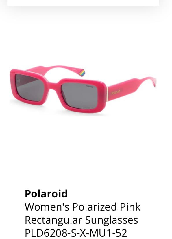 Polaroid Pink Sunglasses