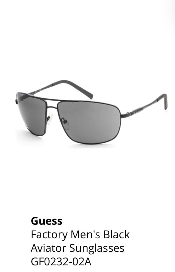 Guess Men's Aviator Sunglasses