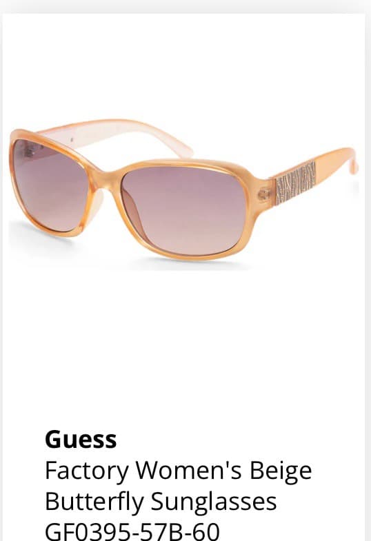 Guess Butterfly Sunglasses