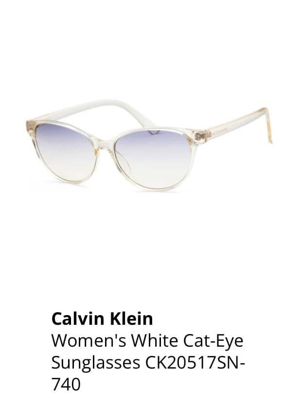 Calvin Klein Cat-Eye Sunglasses