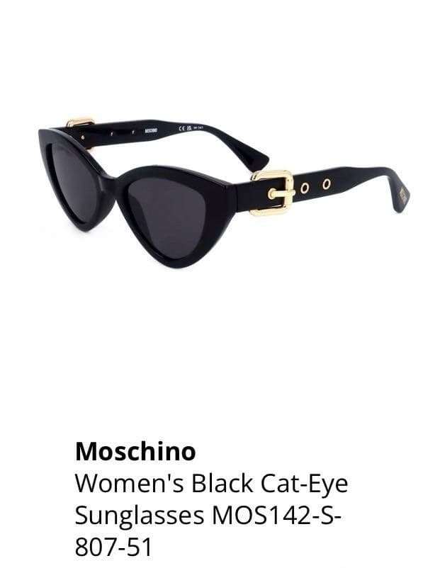Солнцезащитные очки Moschino в форме кошачьих глаз