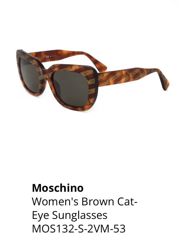 Moschino Cat-Eye Sunglasses