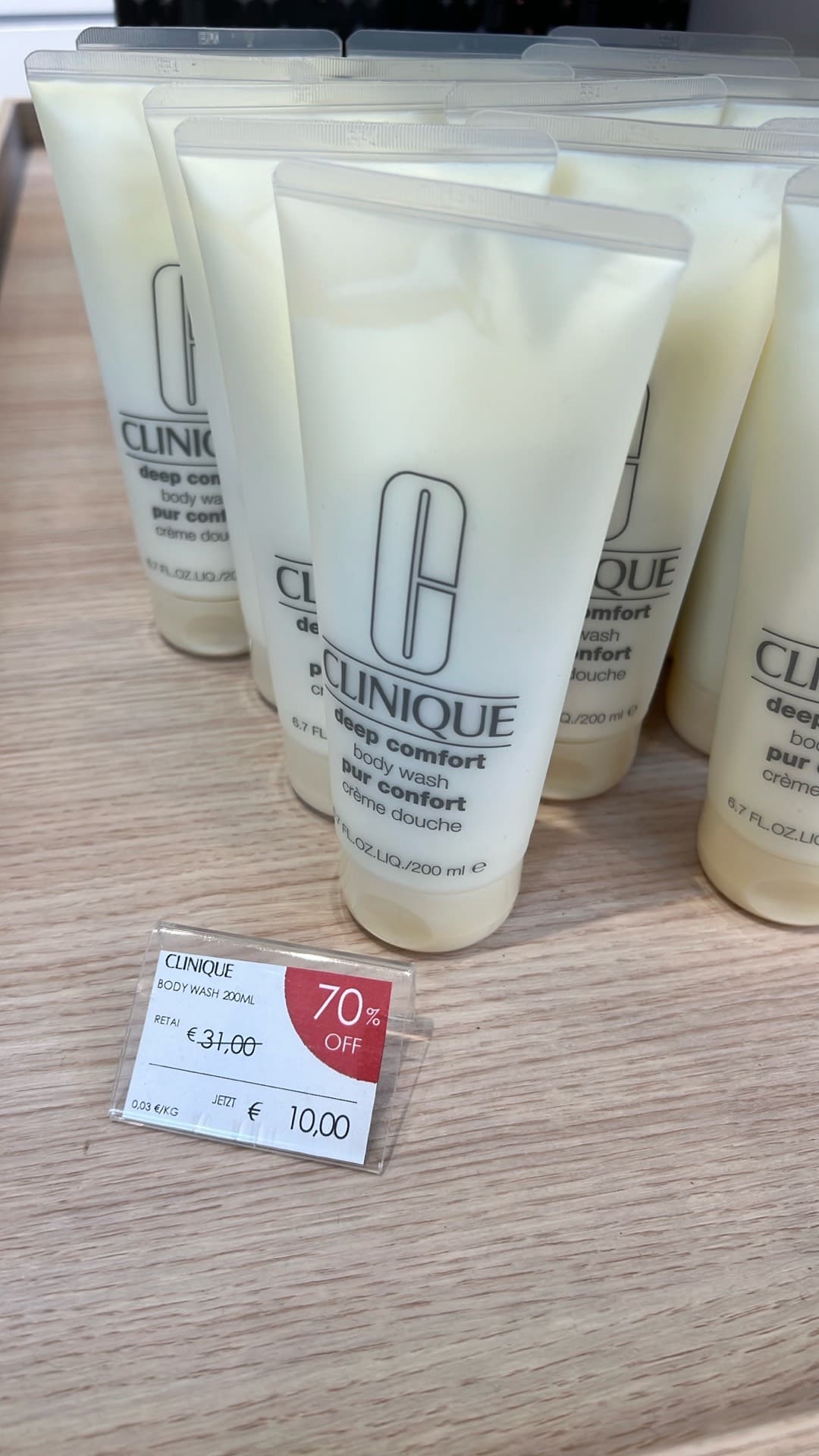 Clinique Deep Comfort Body Wash