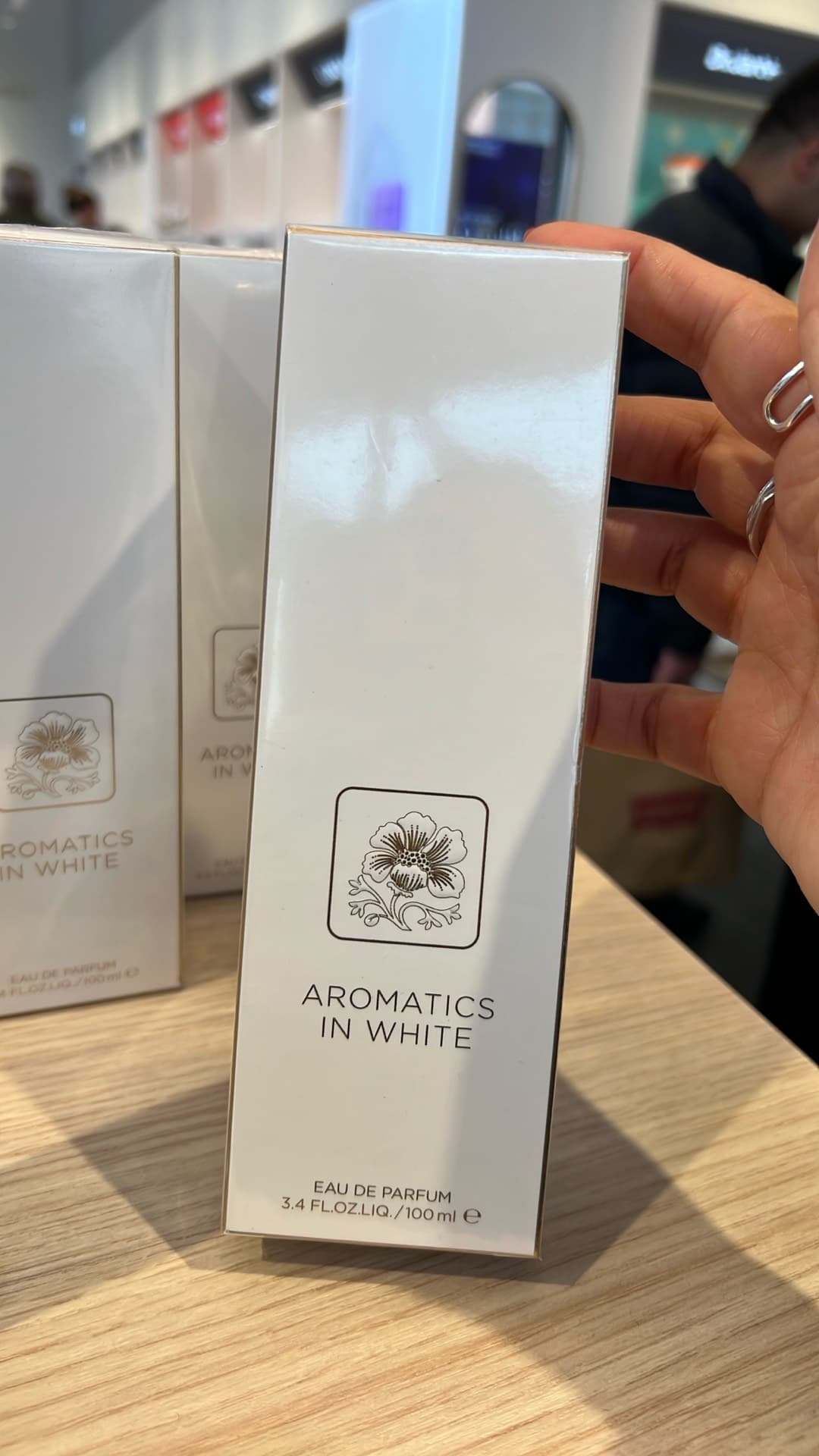 Aromatics in White Perfume