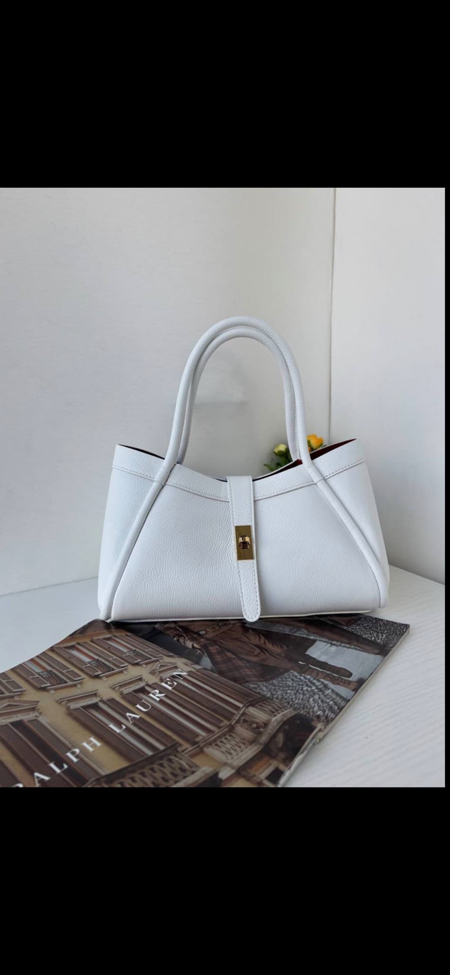 Chic White Handbag