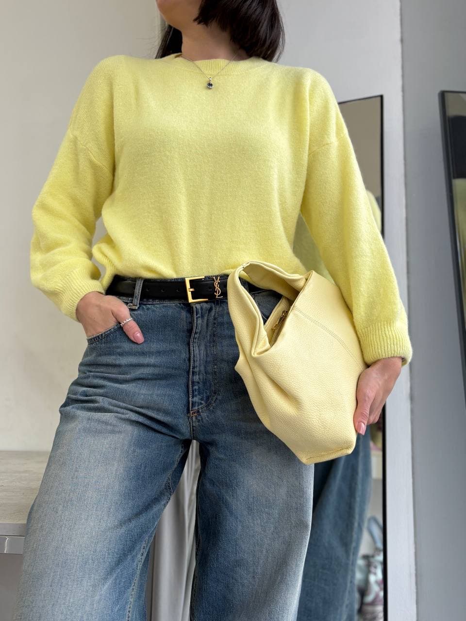 Trendy Yellow Sweater